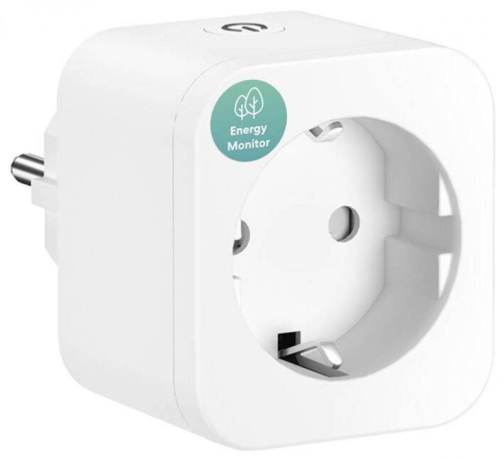 Meross WLAN-Steckdose Meross MSS305, intelligente WLAN-Steckdose mit Stromzähler, ohne