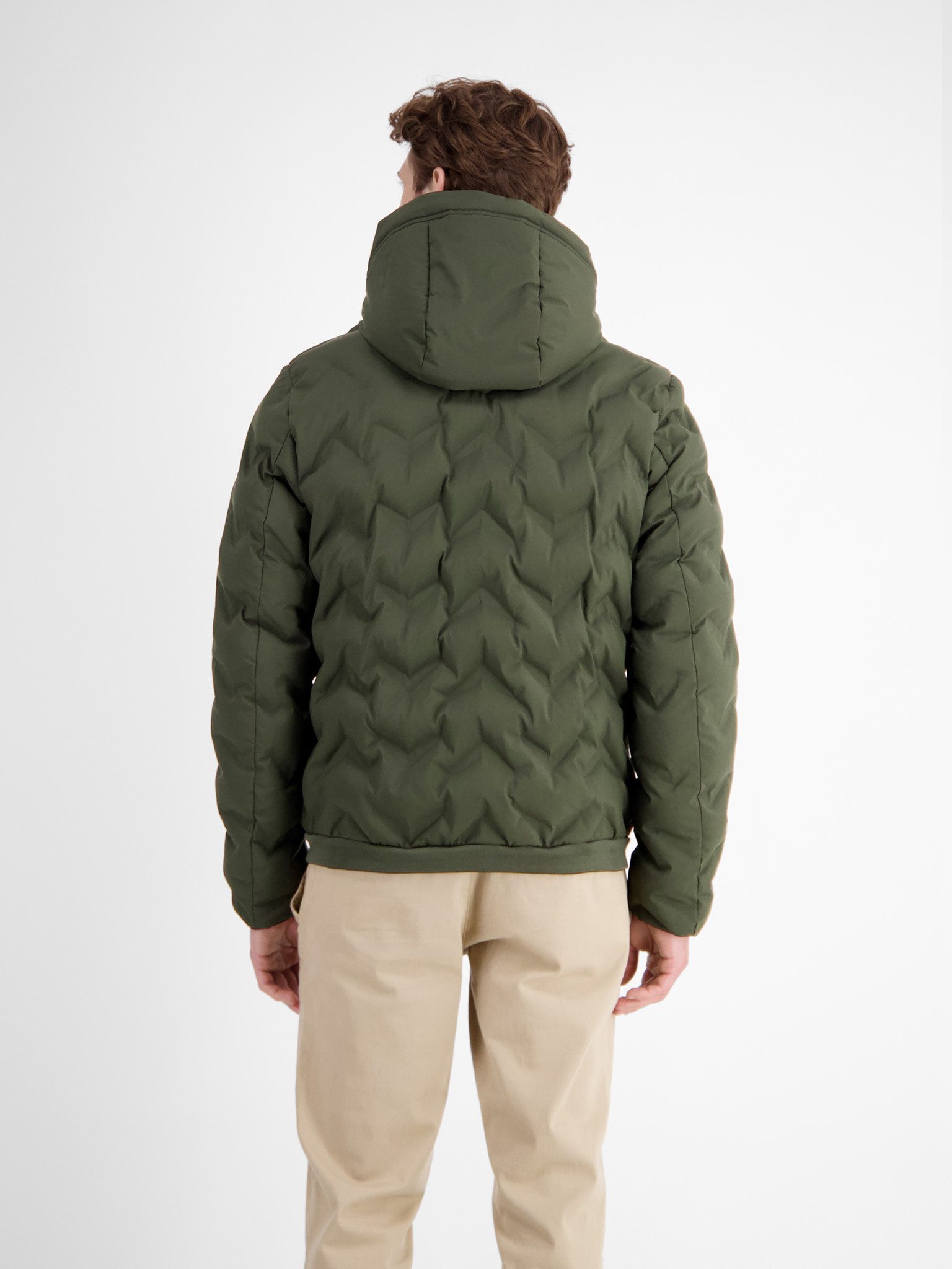 LERROS Steppjacke mit Kapuze und Kordelzug