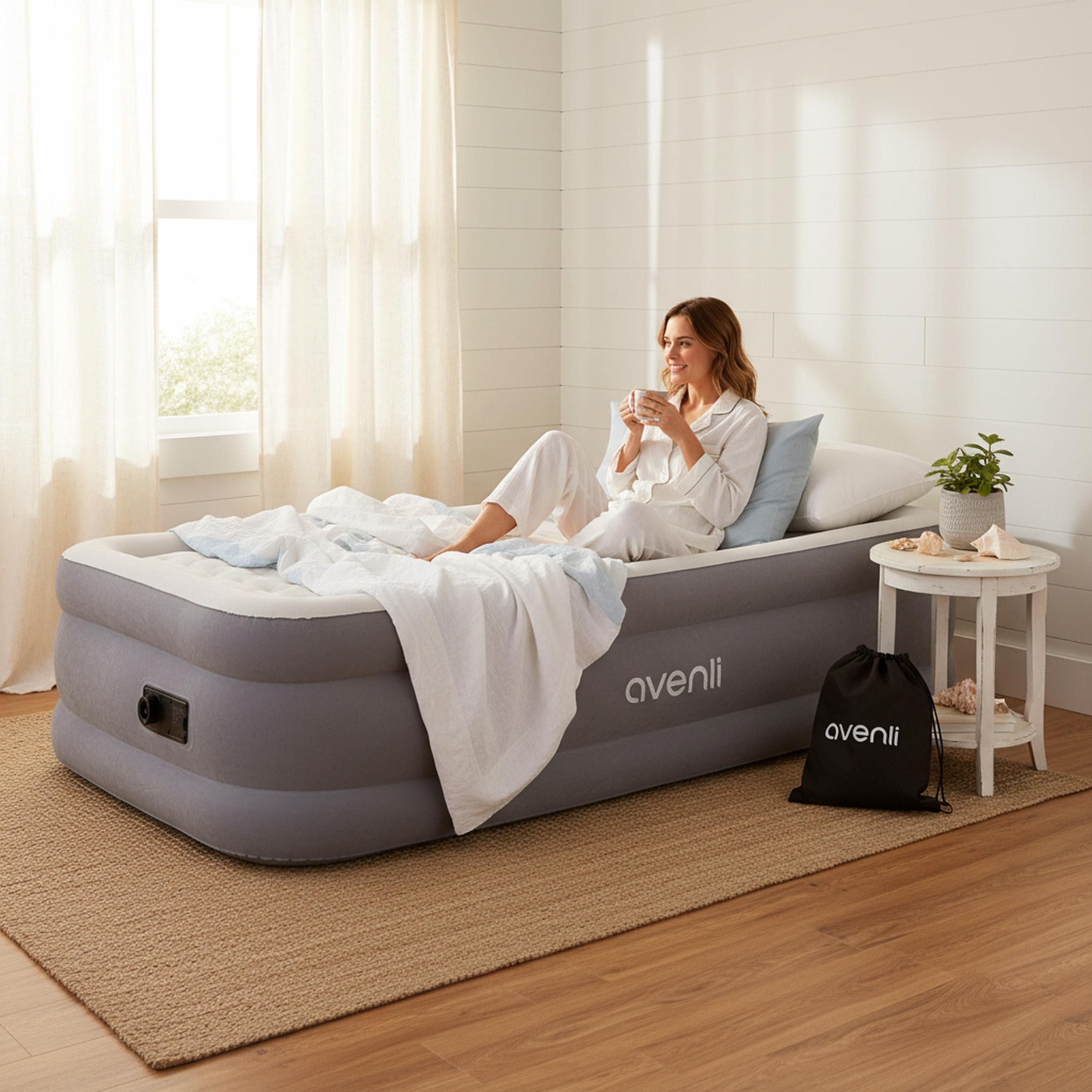 Avenli Luftbett Luftmatratze selbstaufblasend 191x99x46cm hoch, günstig online kaufen