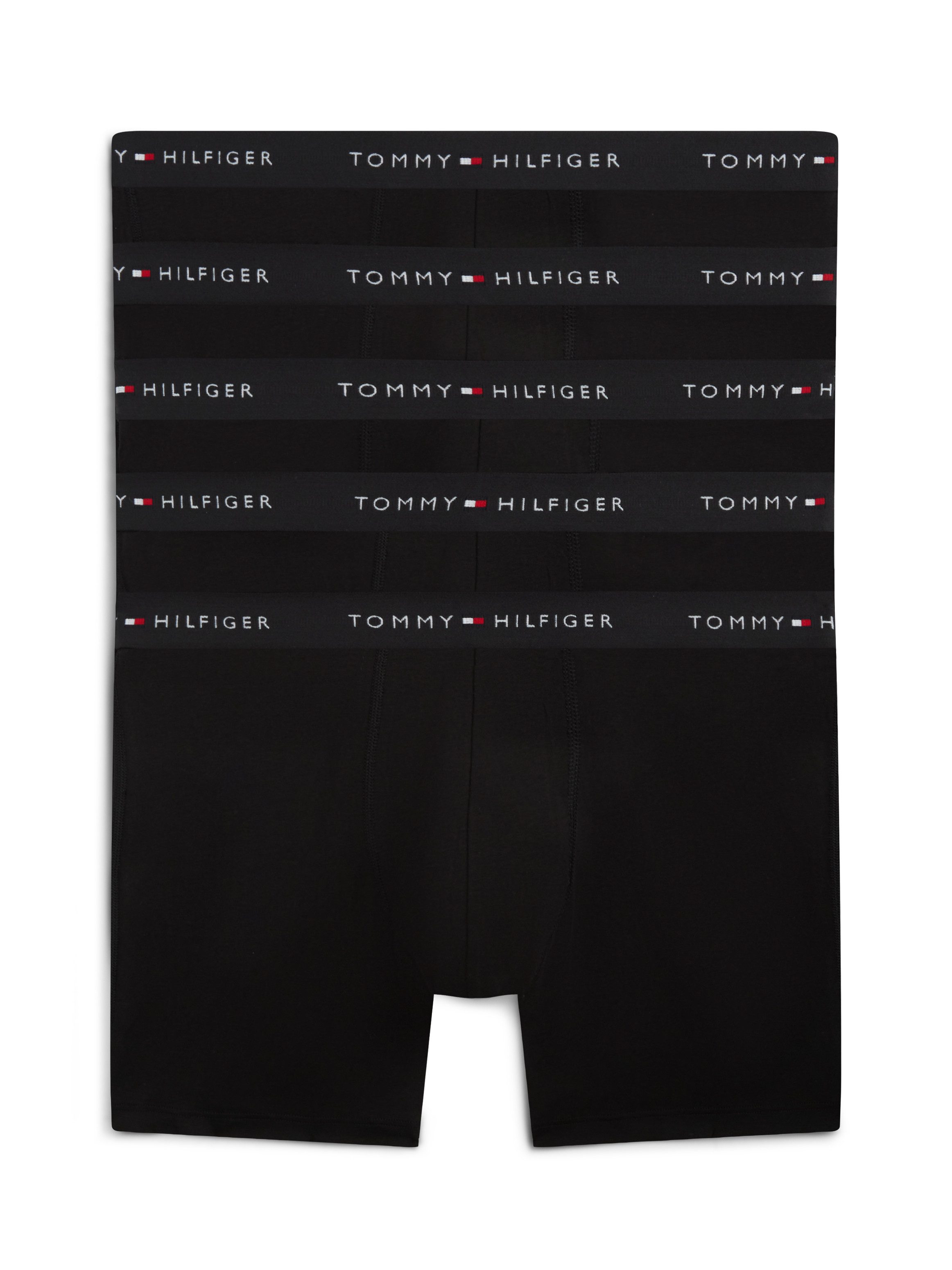 Tommy Hilfiger Underwear Boxer (5-St) Körpernahe Passform mit elastischem B günstig online kaufen