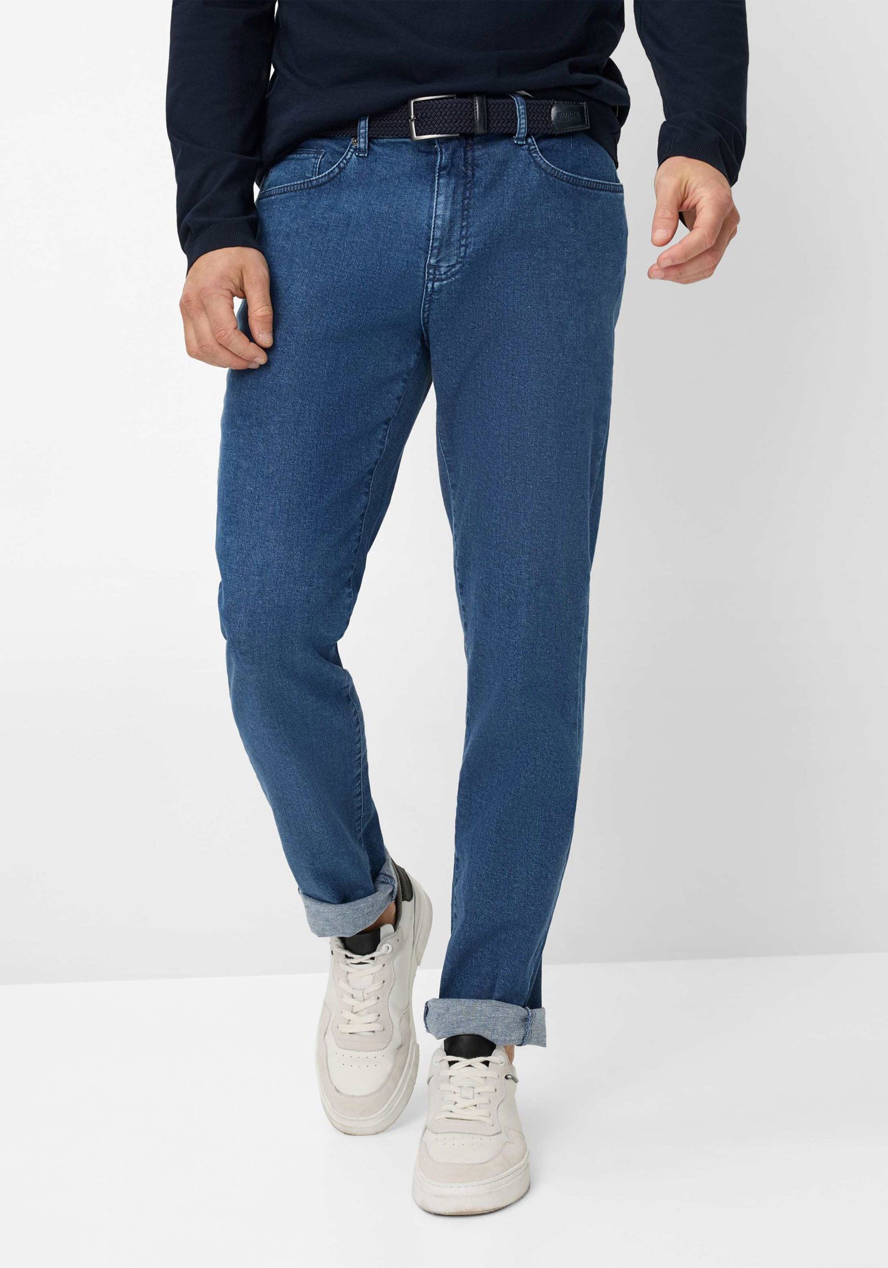 Brax 5-Pocket-Jeans CADIZ Straight Fit Lefthand Twill Denim, soft und elast günstig online kaufen