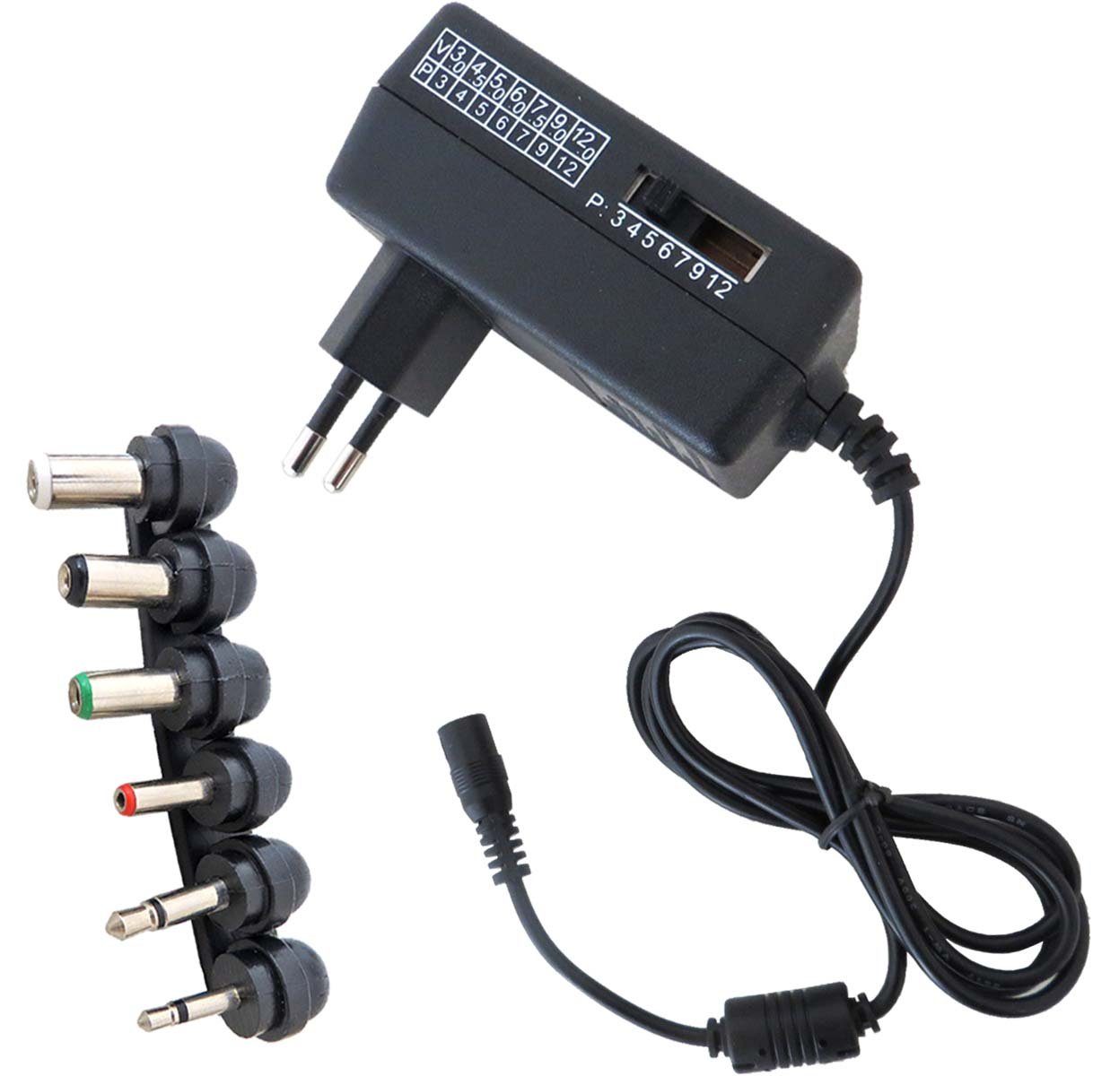 keepdrum keepdrum MPS01 Universal Netzteil 3V-12V Ladegerät Strom-Adapter Universal-Netzteil (Universal Netzteil 3V-12V)
