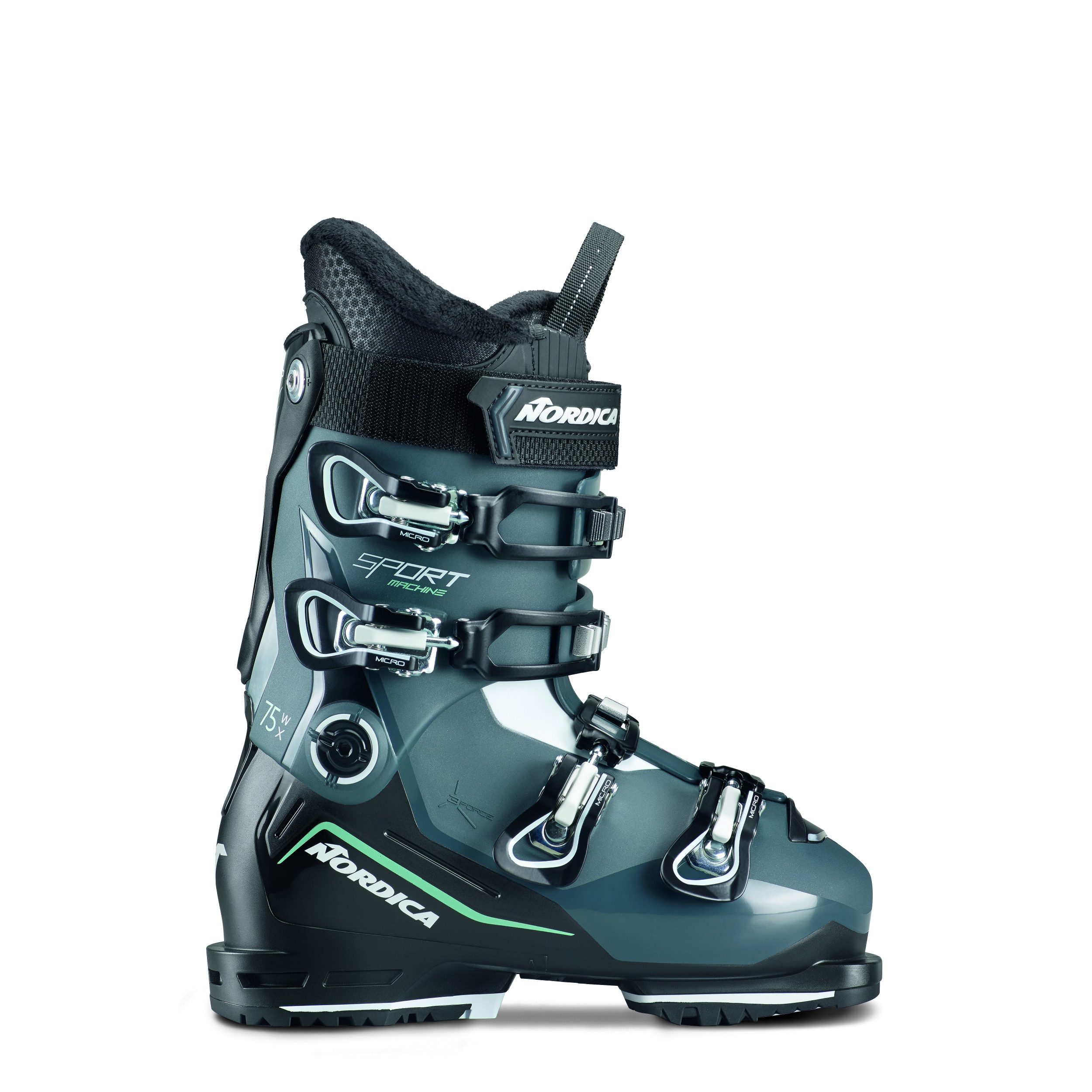 Nordica SPORTMACHINE 3 75 X W (GW) R86 GRÃN-SCHWARZ-WEISS Skischuh