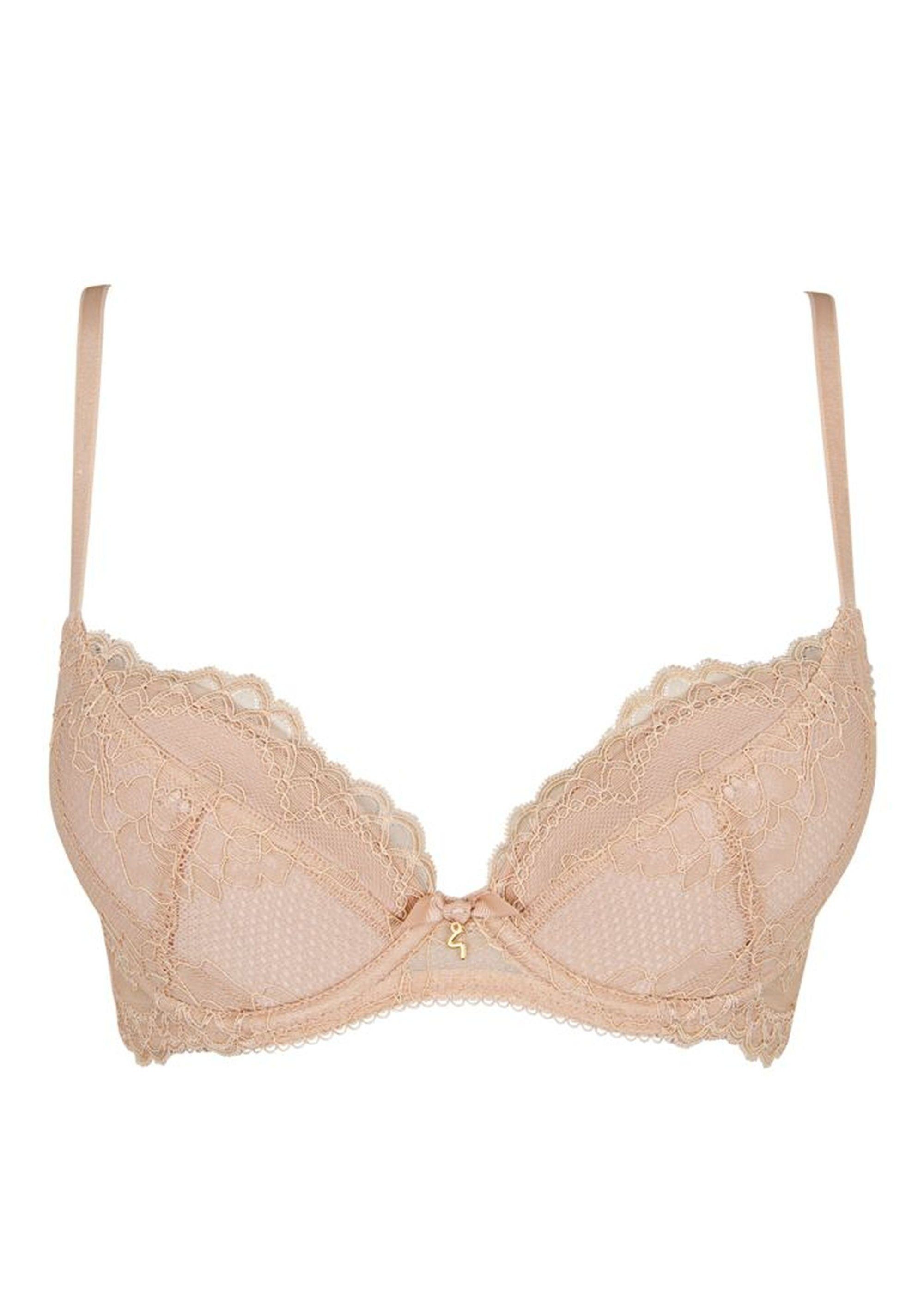 Gossard Dekolleté-BH Lace Push-Up BH natur (Push-Up, 1-tlg., Spitze/Netz) verführerisch sexy