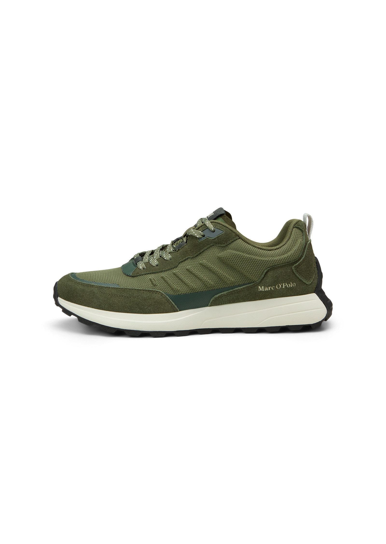 Marc O'Polo aus Veloursleder-Nylon-Mix Sneaker