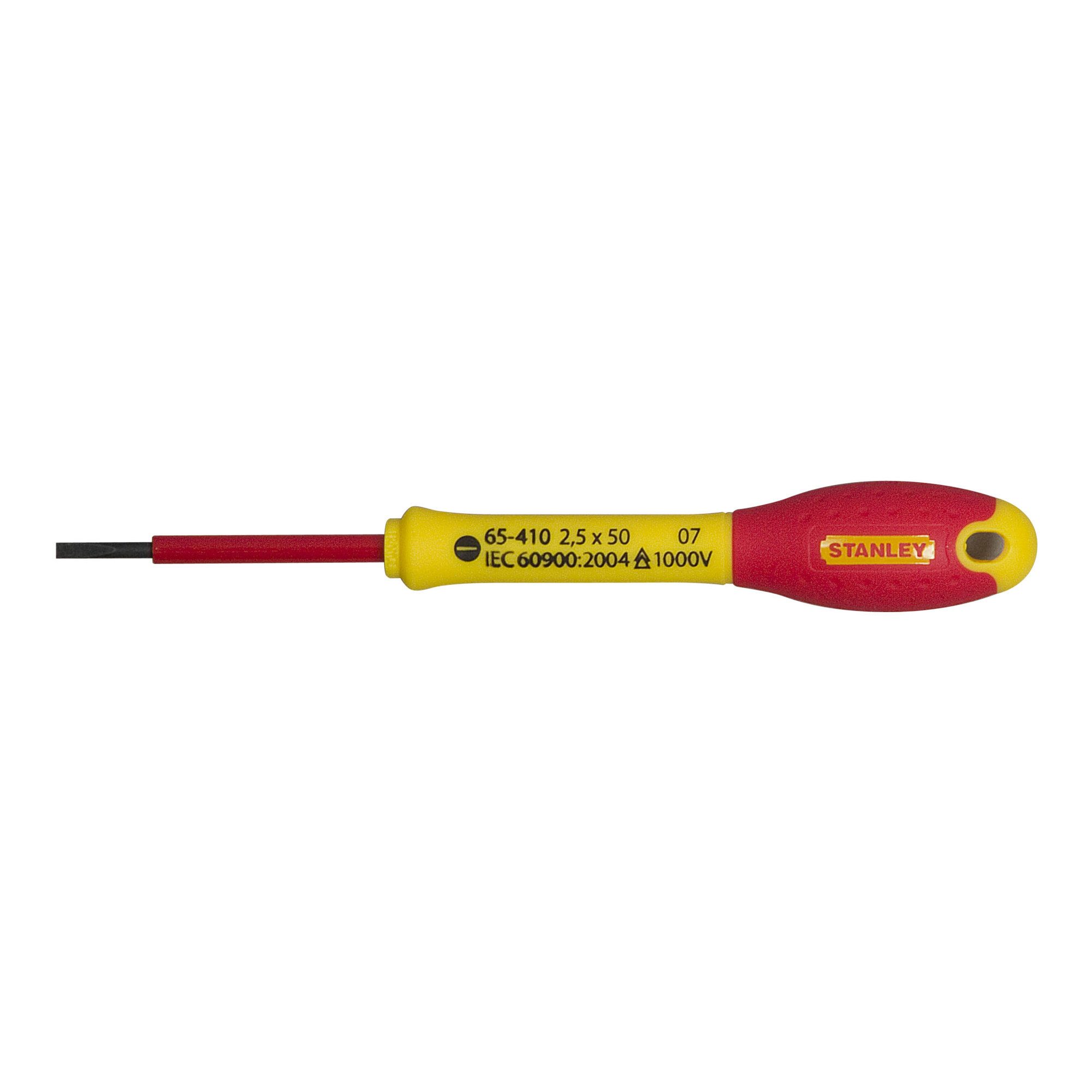 STANLEY Schraubendreher Stanley Schraubendreher FatMax isoliert 4x100mm
