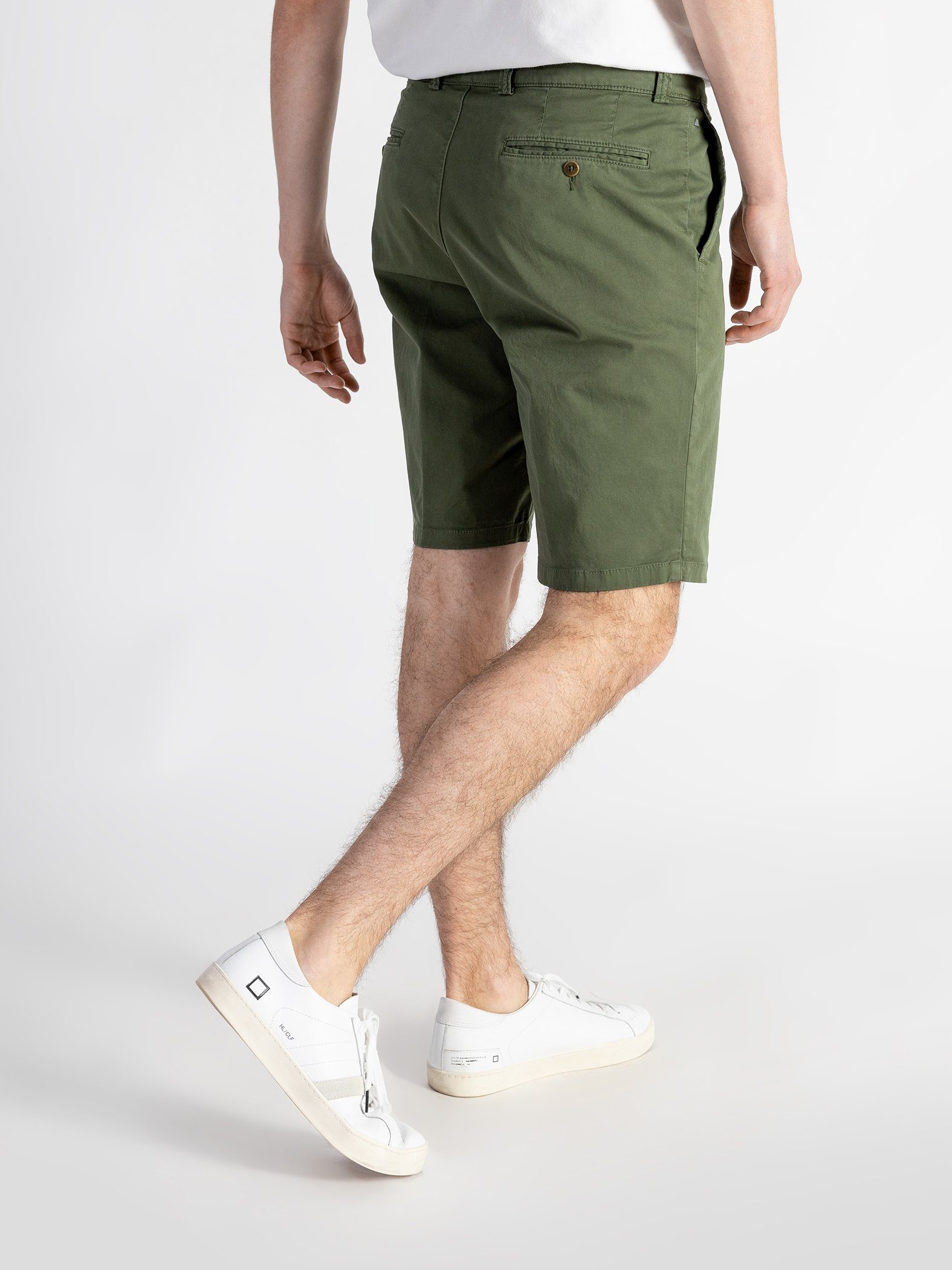 GOTS-zertifiziert Bund, Shorts TwoMates mit Shorts Grün elastischem Farbauswahl,