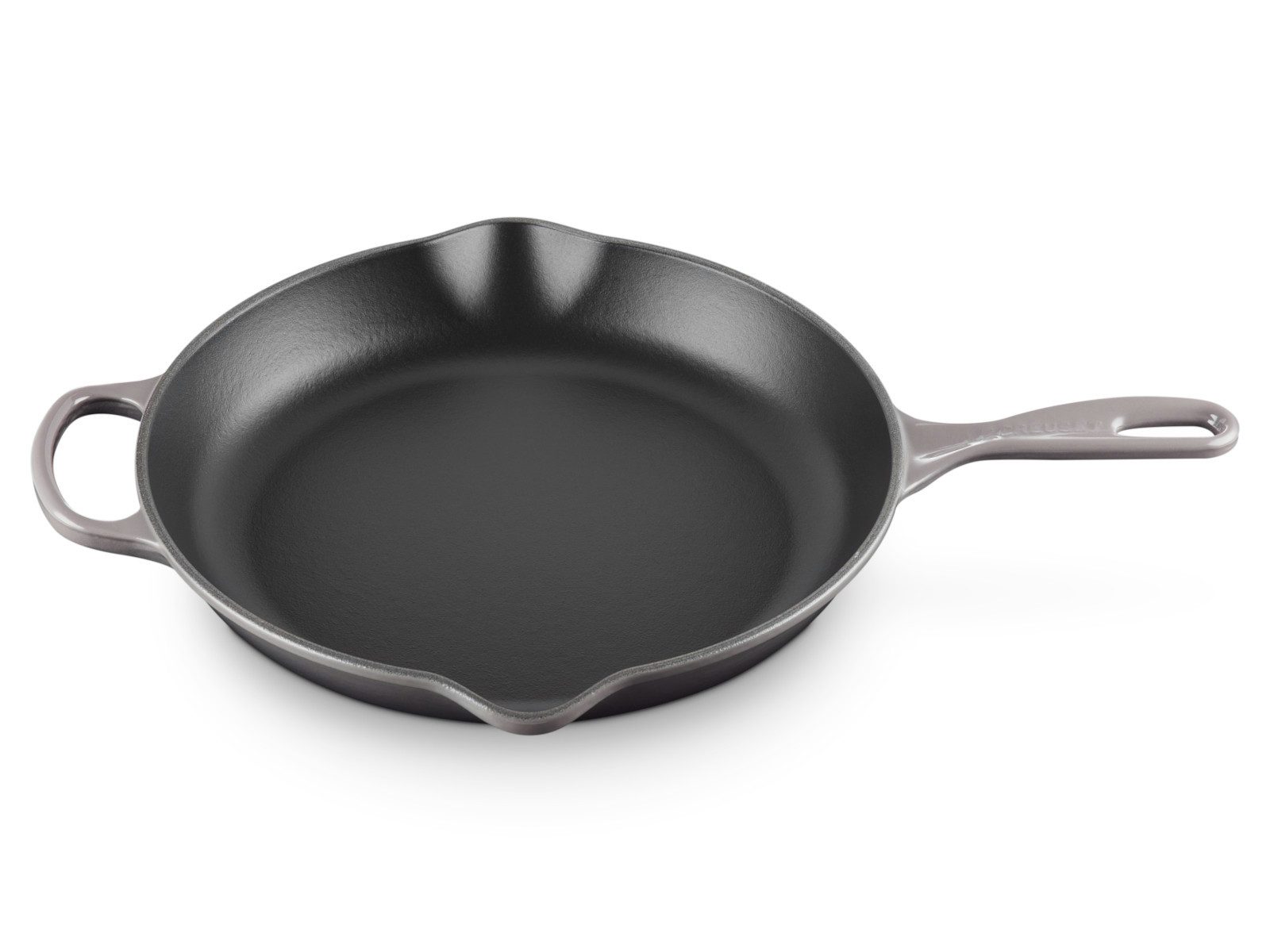 LE CREUSET Bratpfanne Brat- und Servierpfanne Signature rund flint 30cm