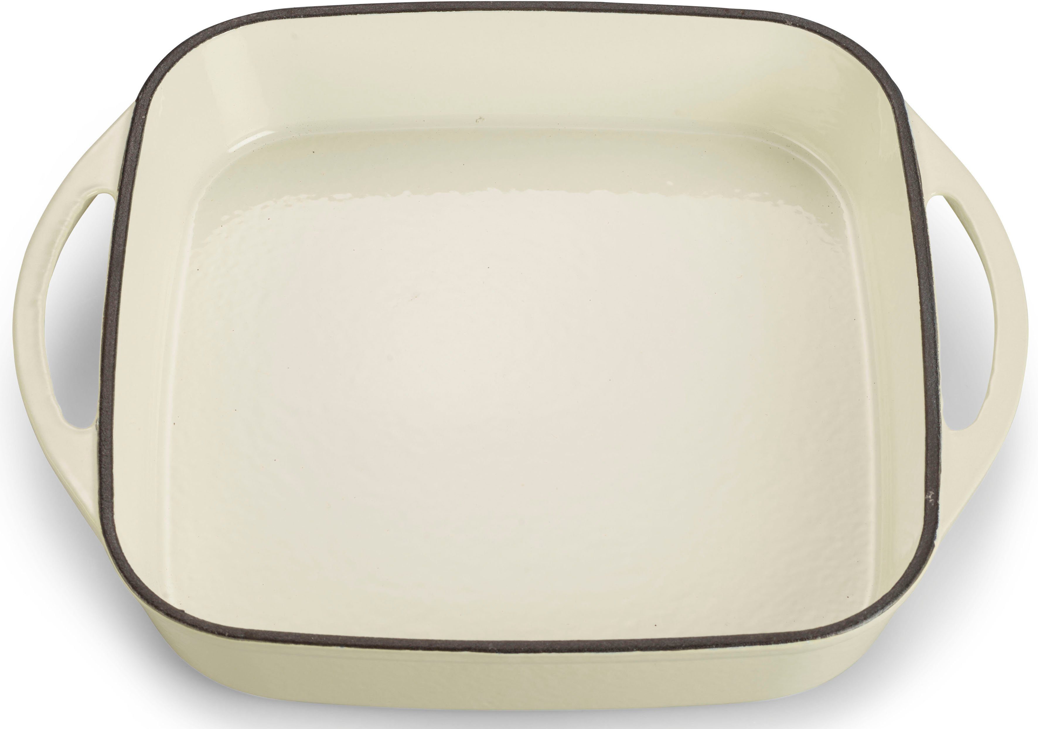 ECHTWERK Bräter Universalbräter und Pfanne 2-in-1 Set, Auflaufform mit Deckel, Emaille, Gusseisen, Emaille-Beschichtung, für Backöfen, Grill & Induktion