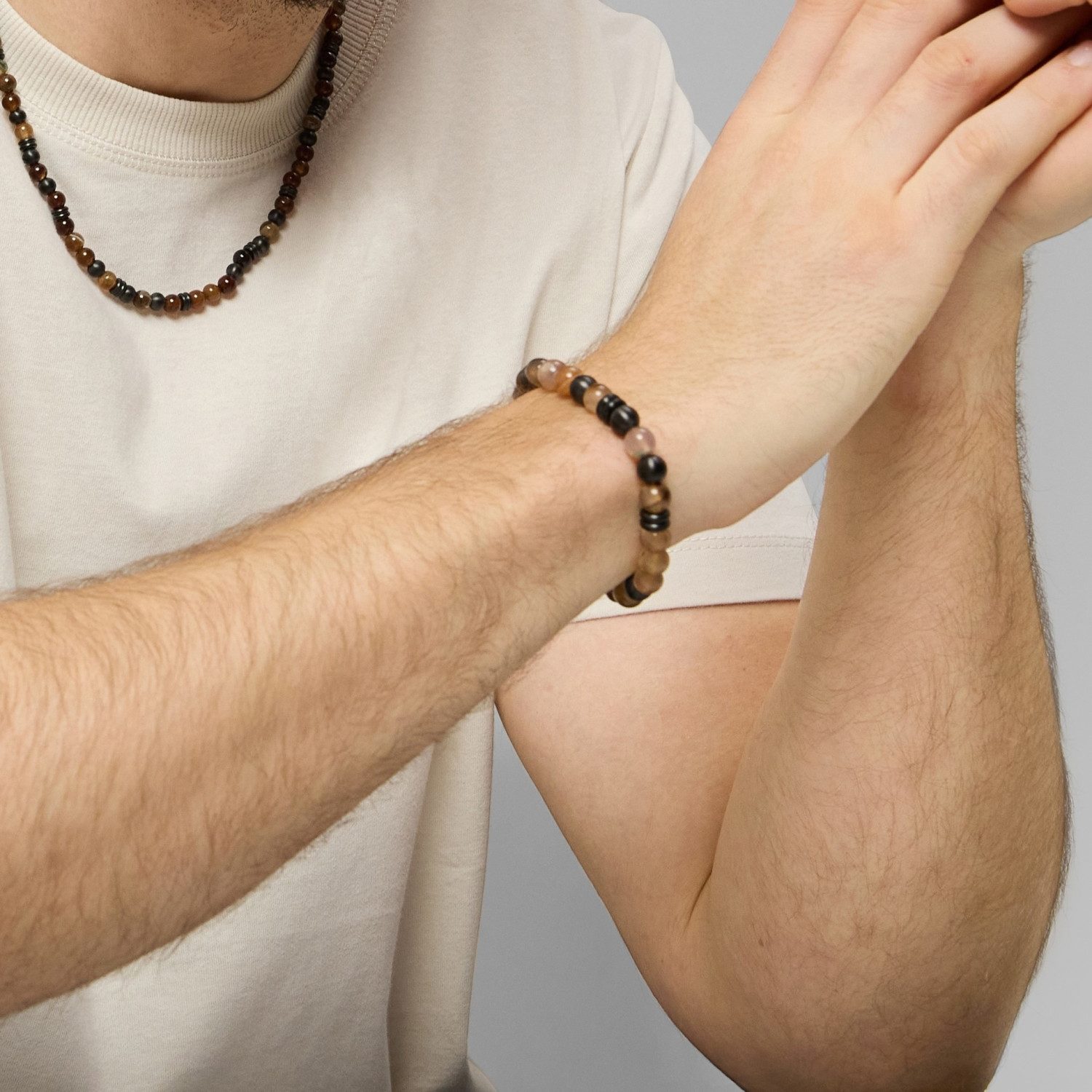 s.Oliver Armband, mit Achat