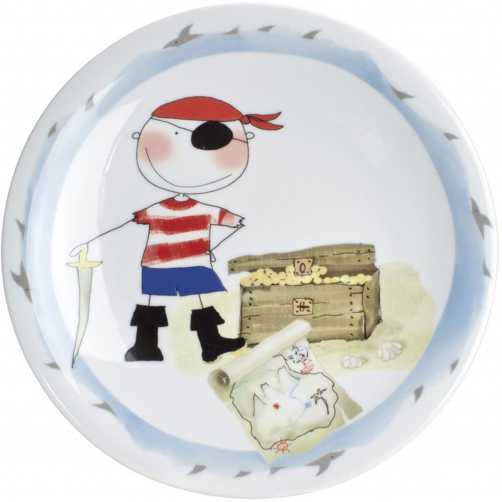 KAHLA Frühstücksteller Kids Kinderteller 21,5 cm, (1 St), spülmaschinenfest, mikrowellenfest, stapelbar, Made in Germany