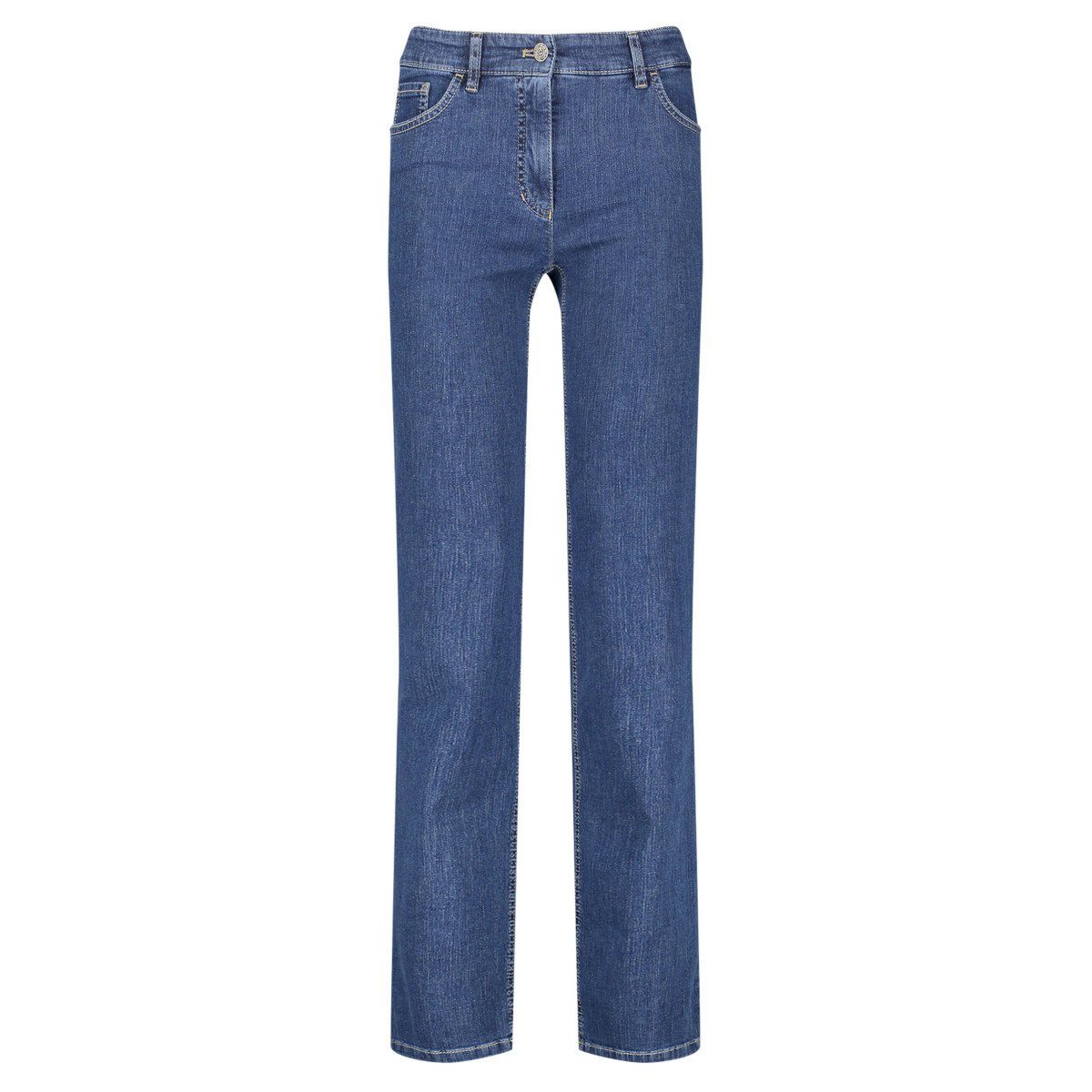 GERRY WEBER 5-Pocket-Jeans Romy denim (87300) Straight blue FIT Fit STRAIGHT 92307-67840