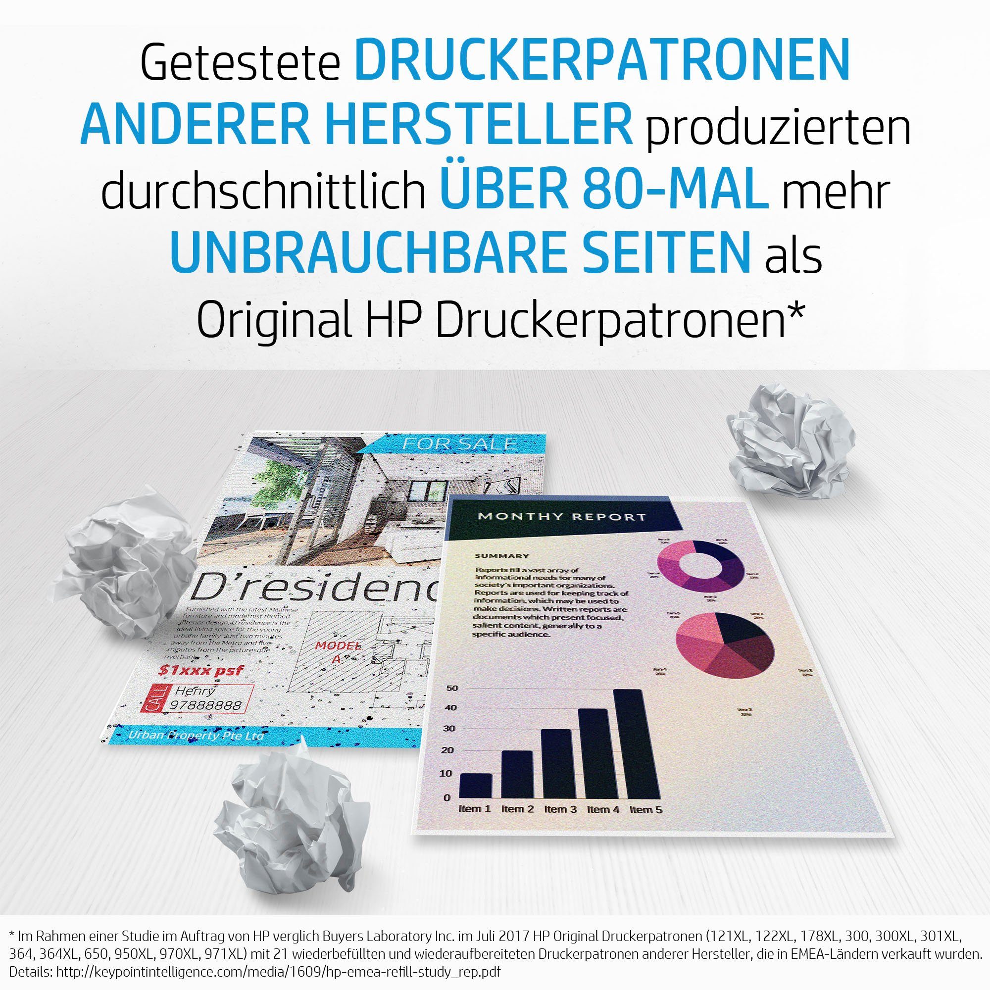 HP HP original Druckertinte 963 4er-Pack Tintenpatrone (Instant Ink, cyan/magenta/yellow/schwarz)