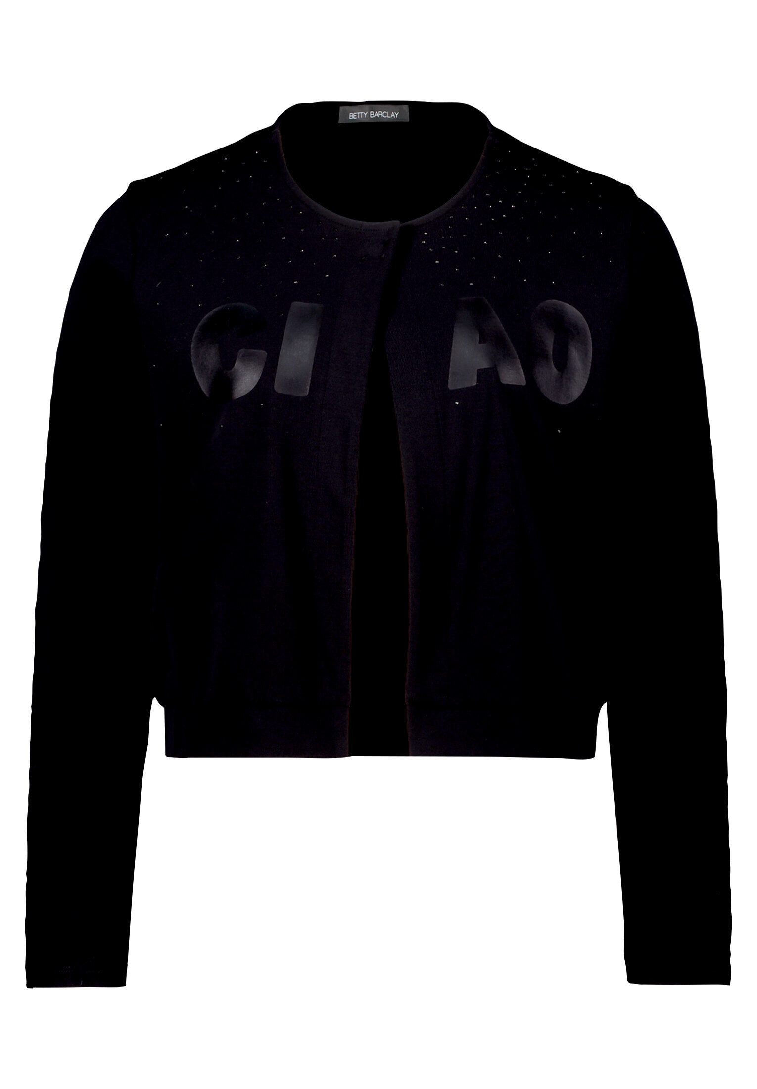 Betty Barclay Sweatjacke Damen mit Rundhalsausschnitt