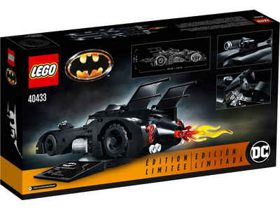 LEGO® Konstruktionsspielsteine LEGO® DC Universe Super Heroes 40433 Mini-Batmobile™, (366 St)