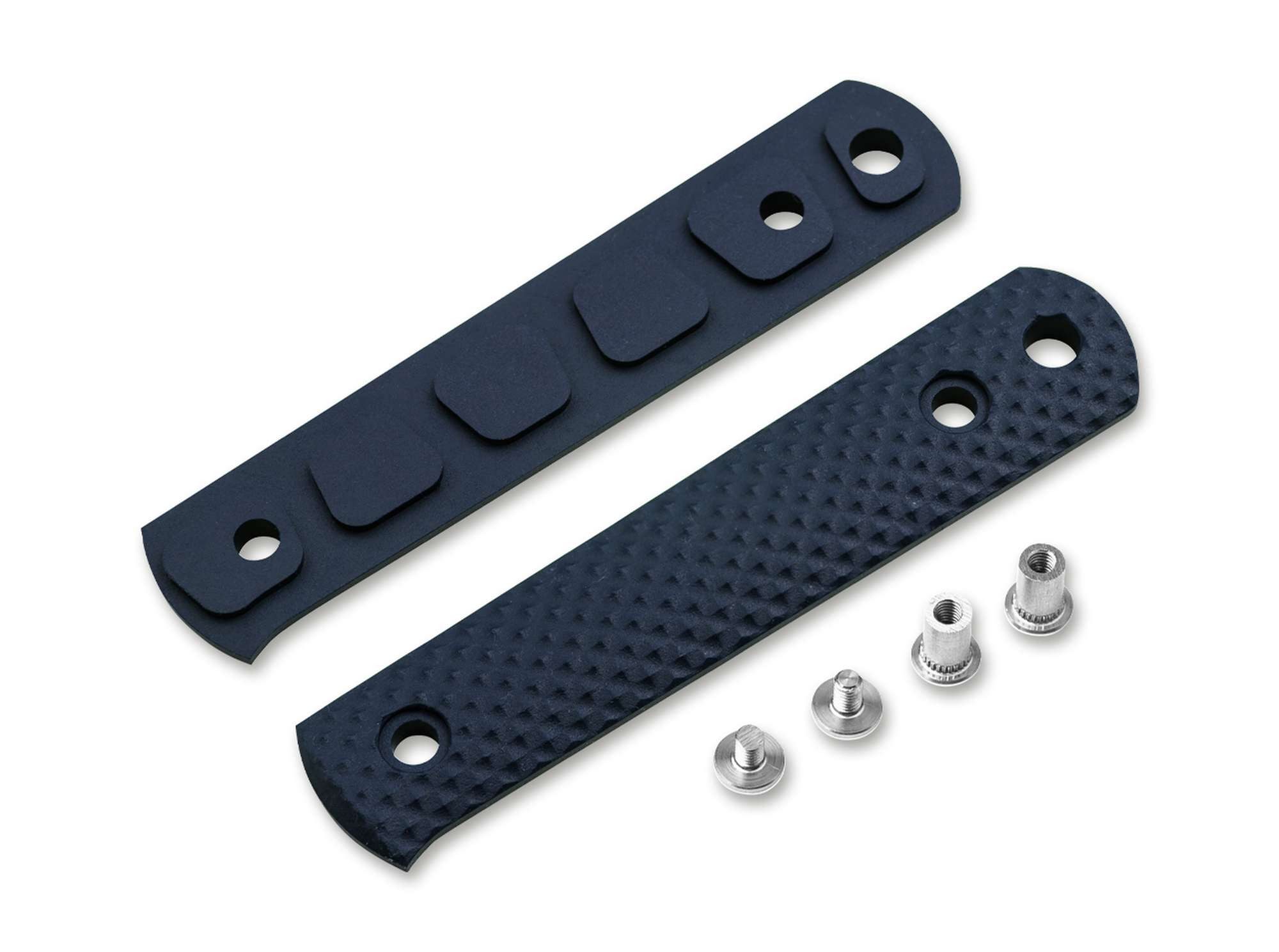 Böker Universalmesser Böker BFF Packlite Griffschalen Richlite Blue Pyramid