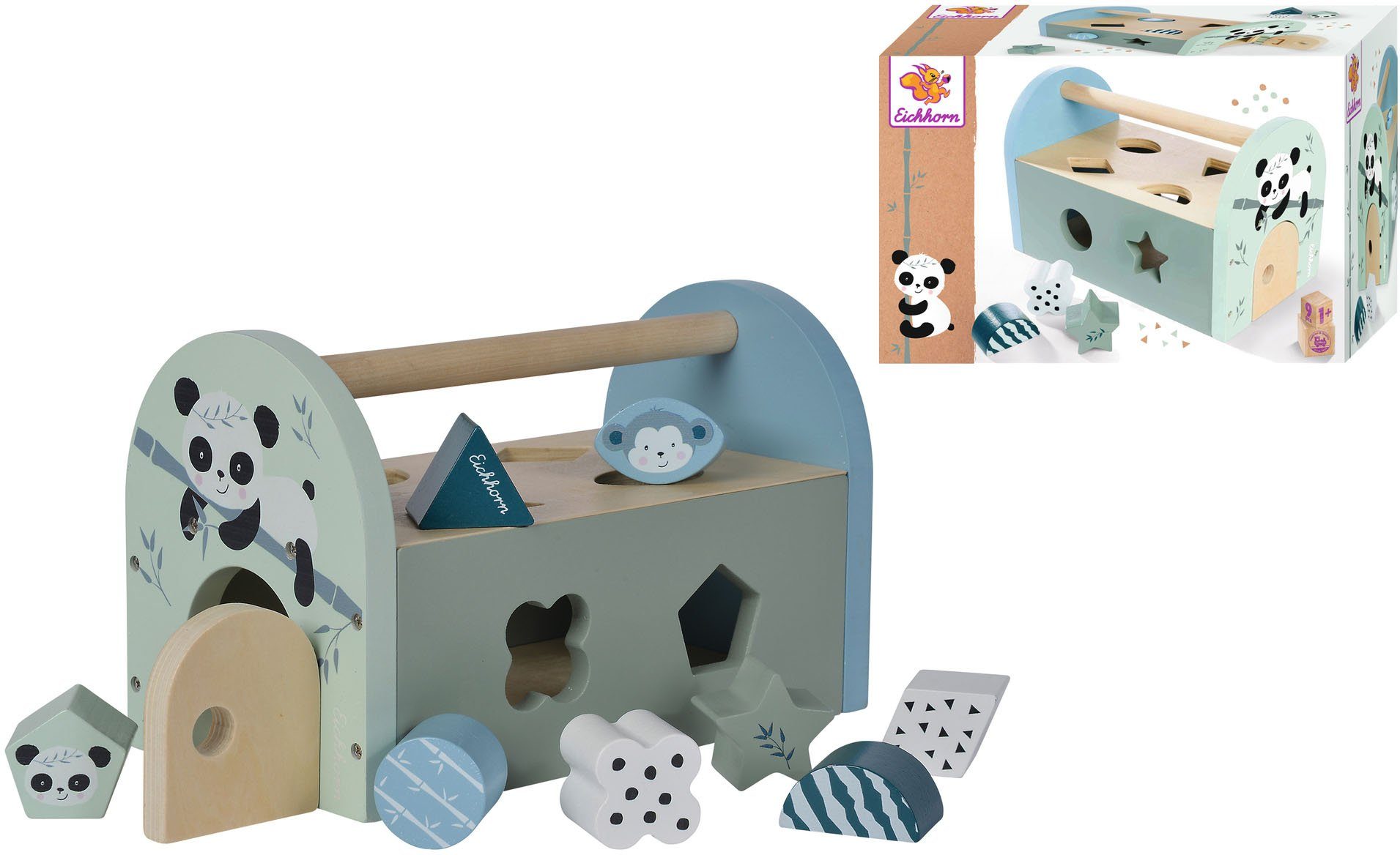 Eichhorn Steckspielzeug Steckbox