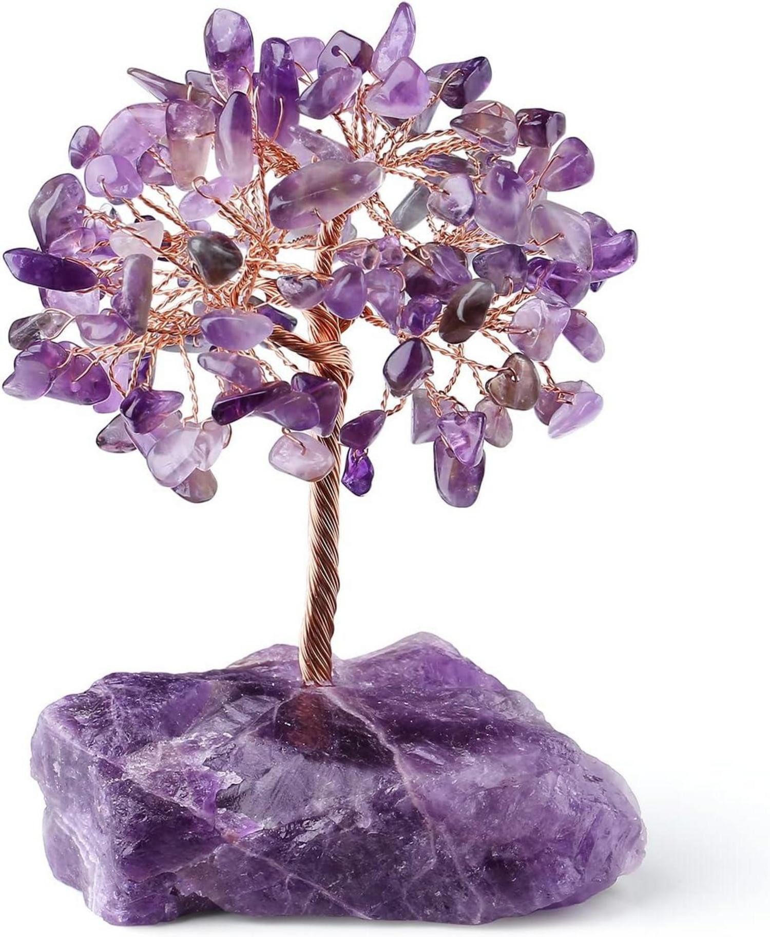 Edelstein Amethyst Kristallbaum Edelstein Geldbaum Deko Feng Shui Life Baum