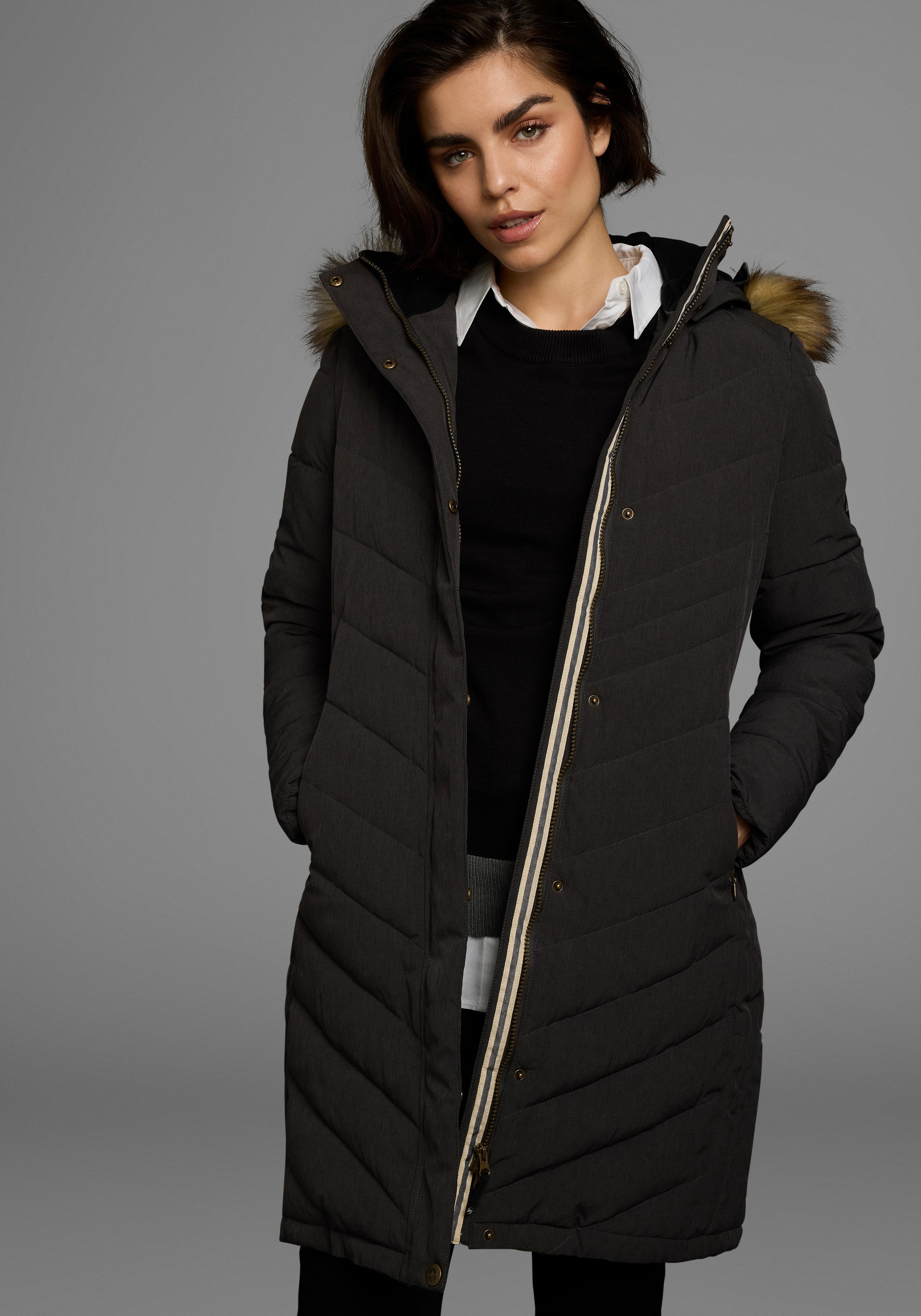 Polarino Steppmantel Wind- und wasserabweisend, atmungsaktiv. günstig online kaufen