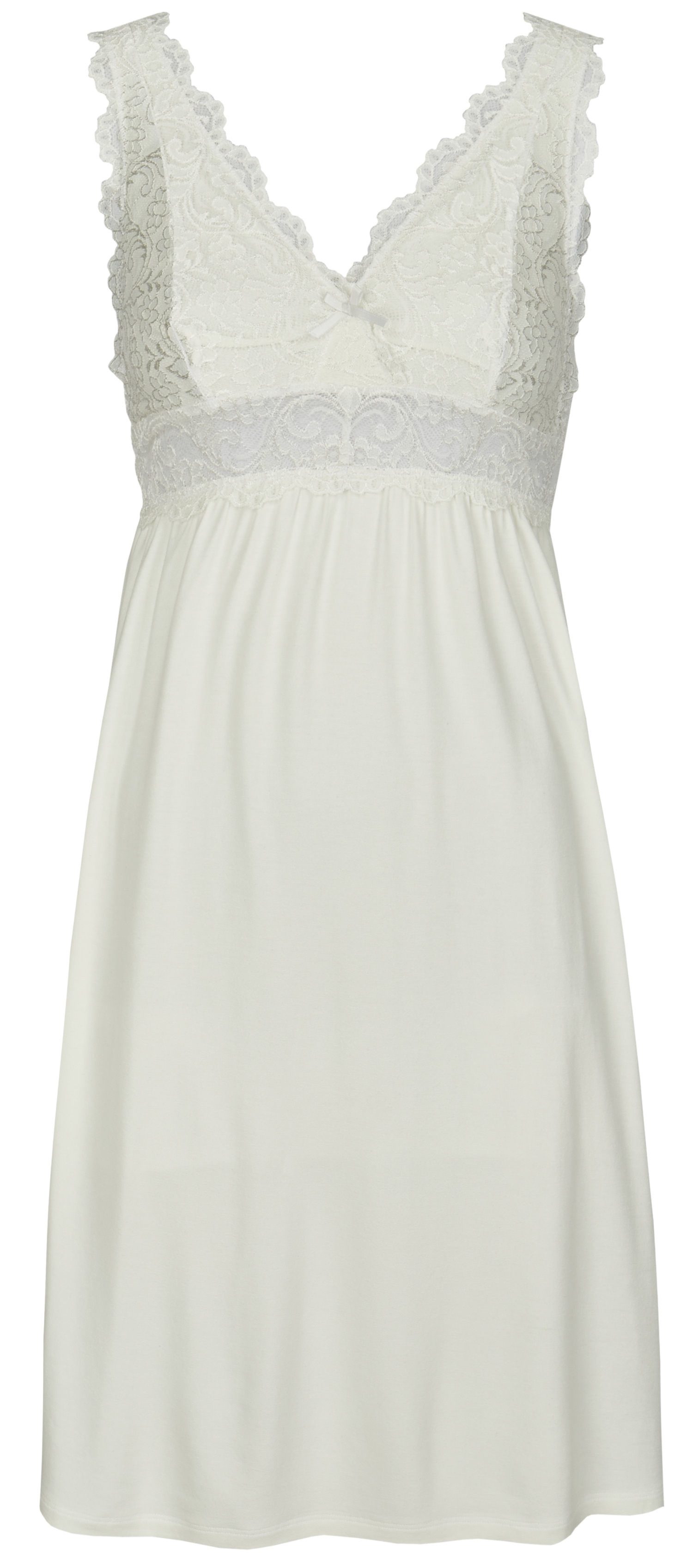 By Louise Nachthemd Damen Schlafshirt mit Spitze Negligee (1-tlg) edles Des günstig online kaufen