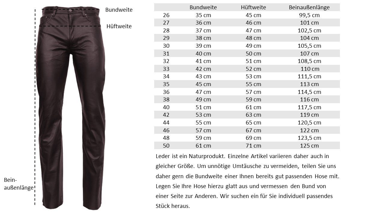 Lederhose No. 3 TR (Cow Waxy)