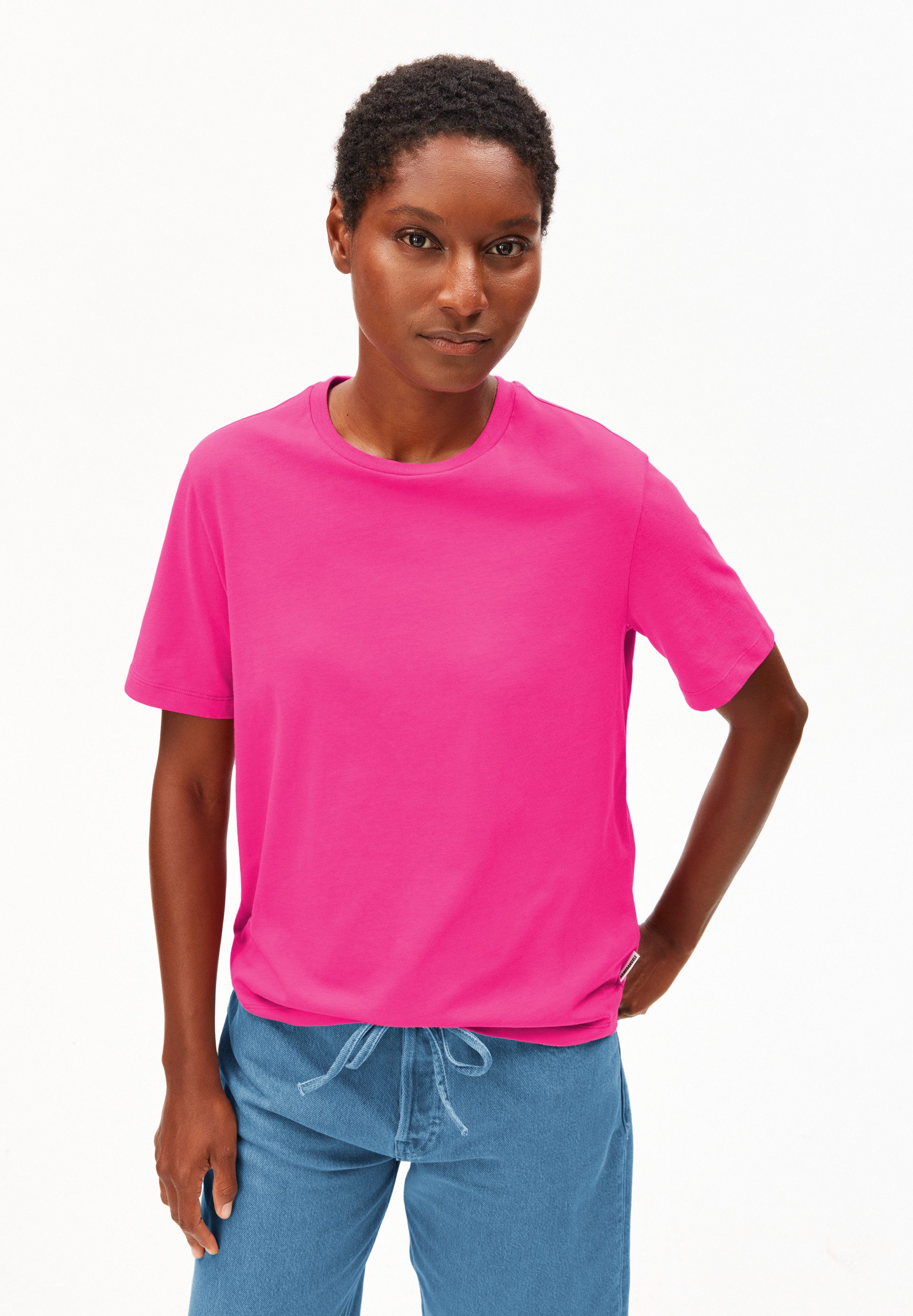 T-Shirt LUALAA T-Shirt aus Bio-Baumwolle
