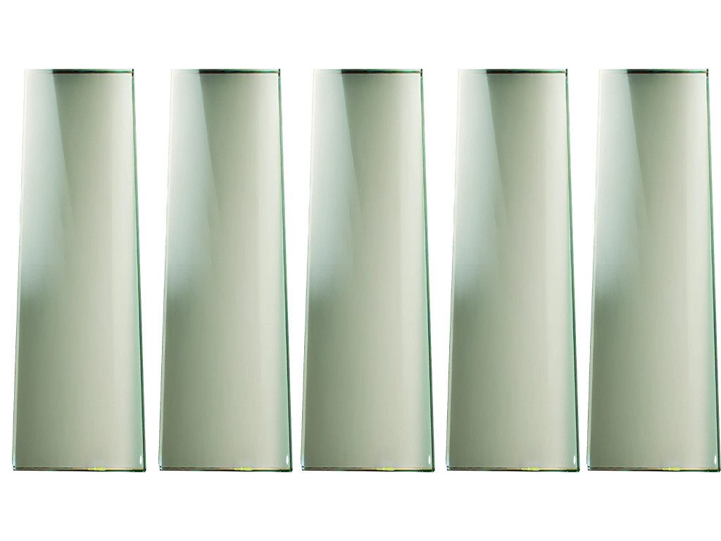 eXODA Kaffeedose Ersatzglas für Bohnenbehälter - 5 Stück für eXODA Bohnenerweiterungen, Glas, (5 Gläser, 5-tlg., 5er Set), spülmaschinenfest