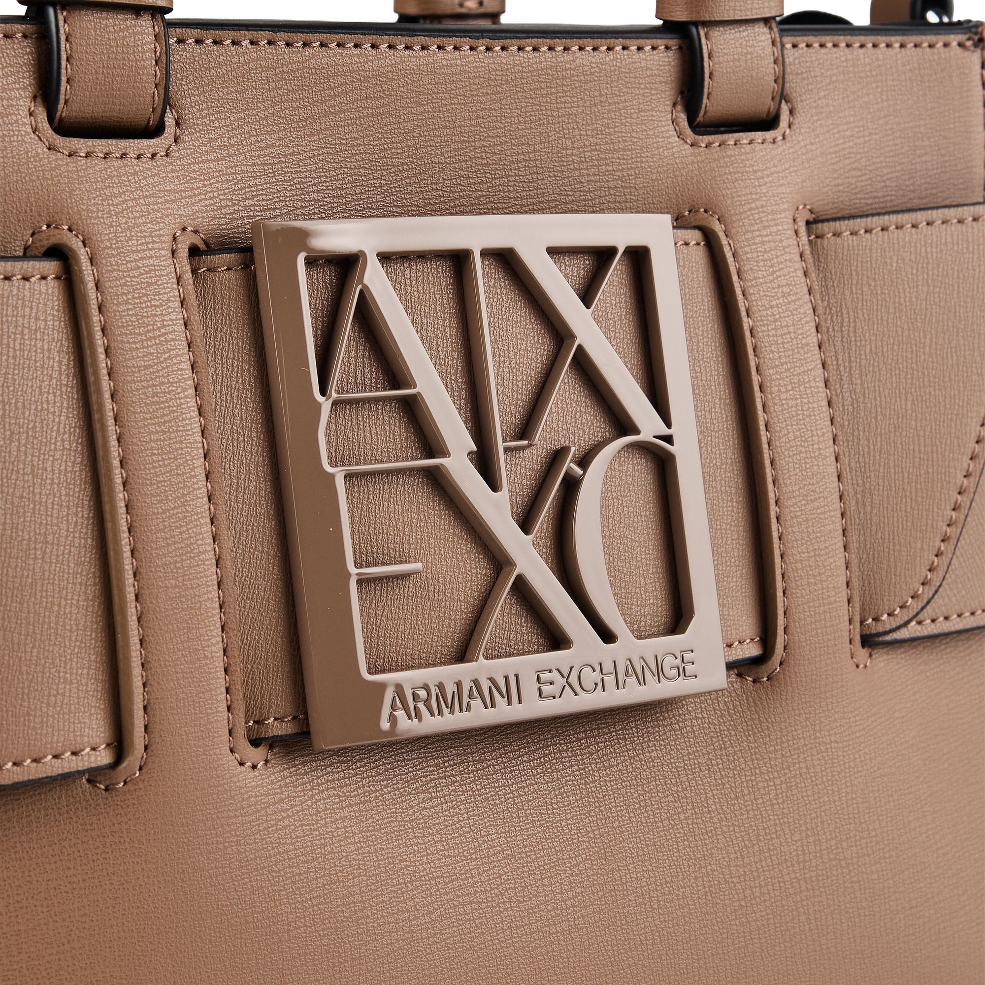ARMANI EXCHANGE Henkeltasche, Polyurethan