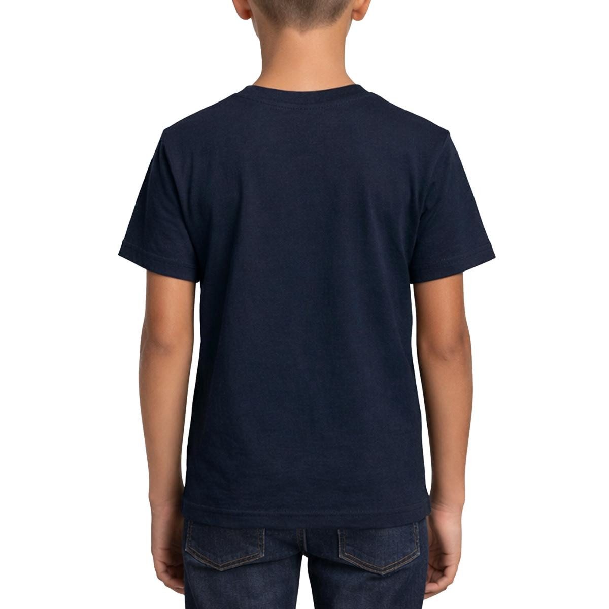 Spreadshirt T-Shirt Batman Mit Fledermäusen Und Rotem Batman-Logo Teenager T-Shirt (1-tlg)