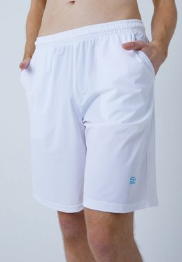 SPORTKIND Funktionsshorts Tennis Shorts Herren & Jungen lang weiß