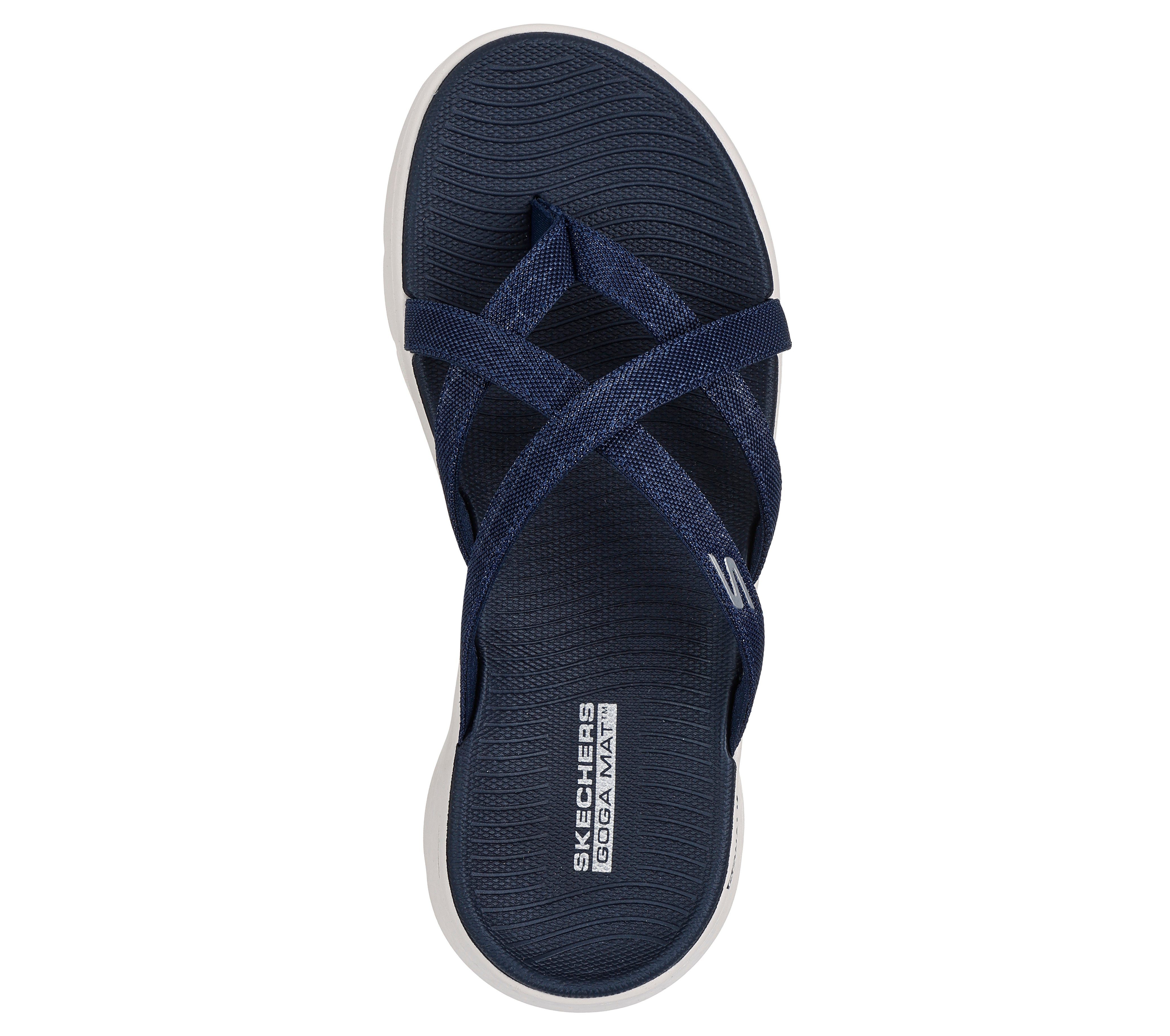 Skechers GO WALK FLEX SANDAL-SSSELENA Zehentrenner Sommerschuh, Strandschuh, Sandale, Badeschuh mit Komfortfußbett – Bild 5 von 5