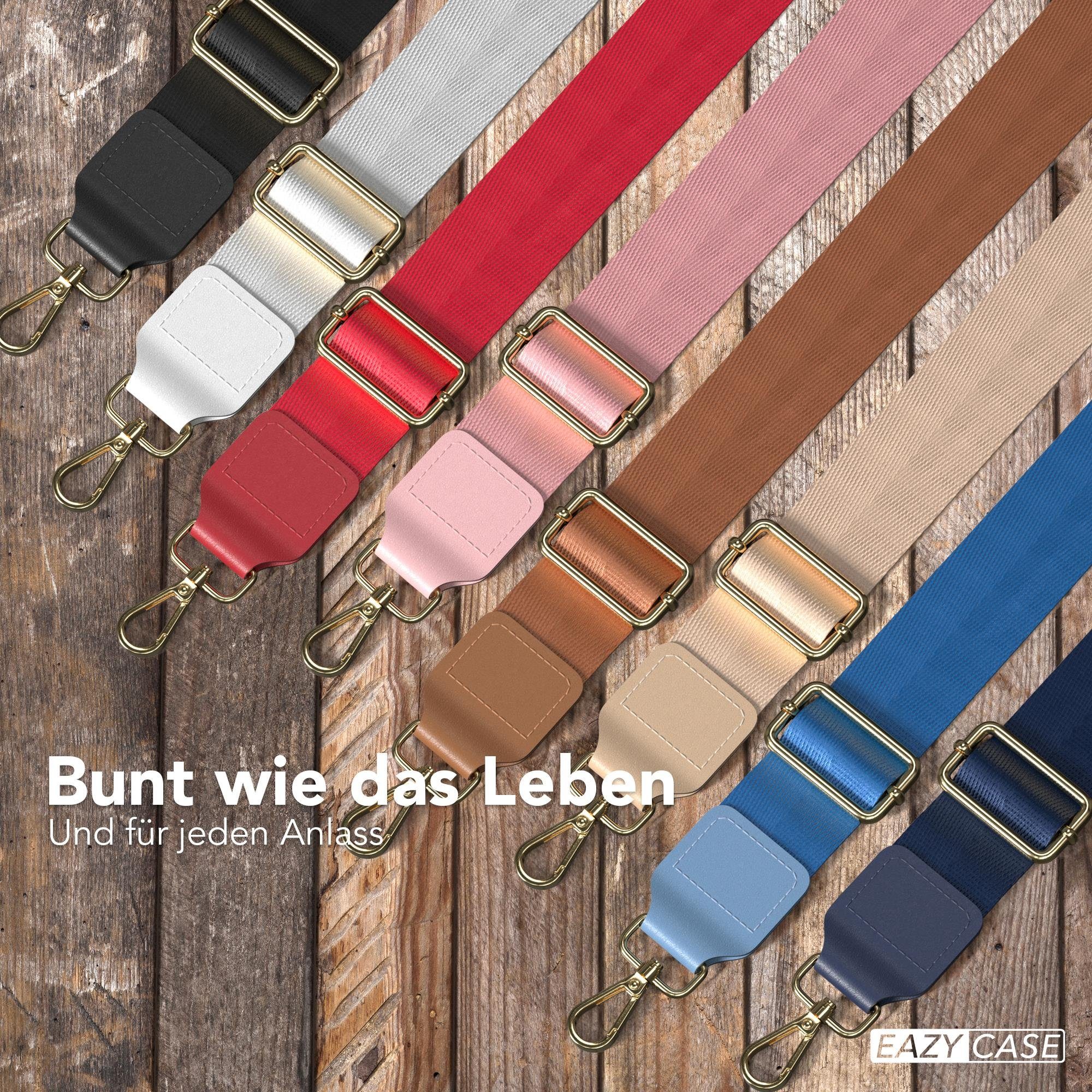 EAZY CASE Schulterriemen Schultergurte für Taschen unifarbend Verstellbarer Trageriemen Ersatz Taschengurt DIY Gürteltasche Schwarz – Bild 5 von 5