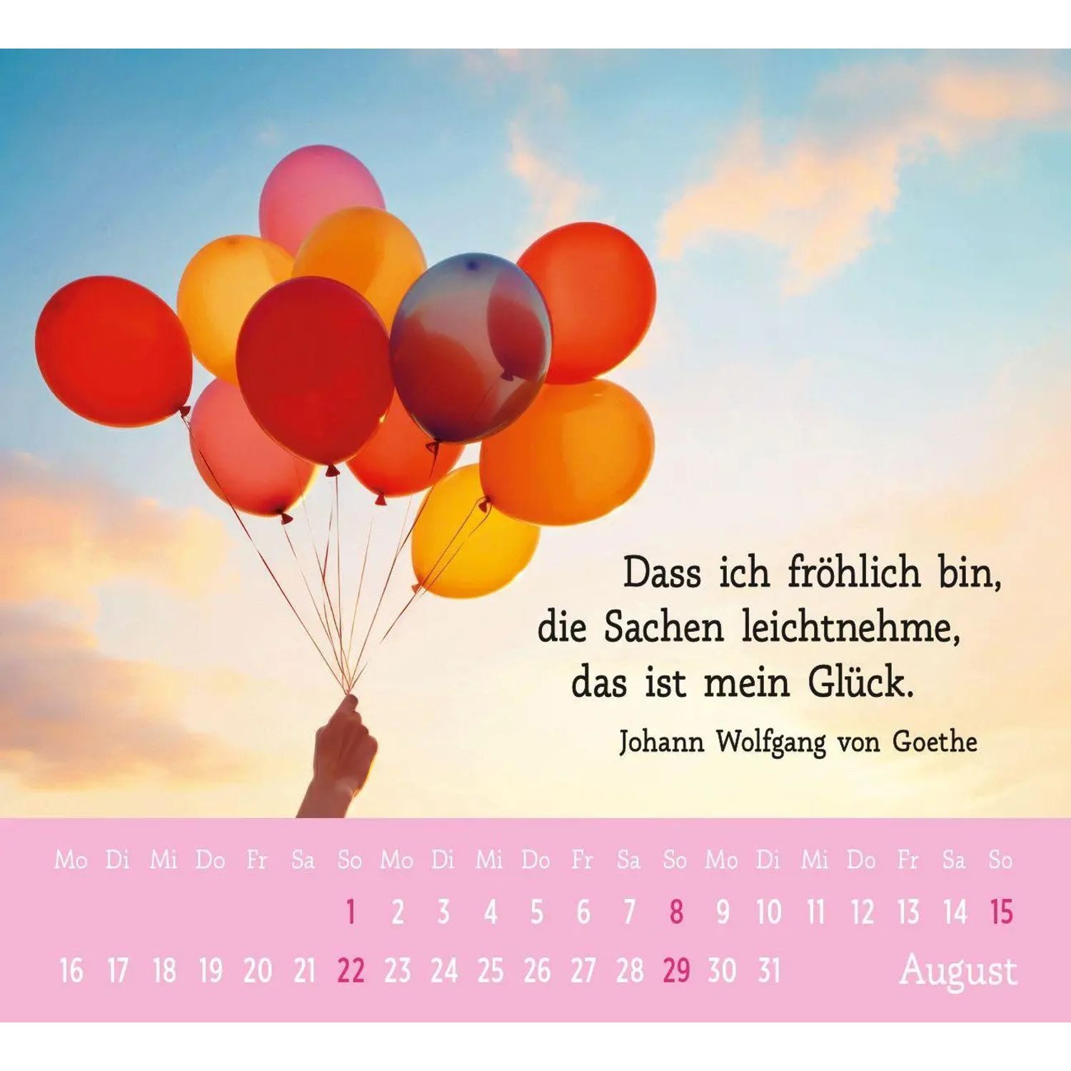 groh Verlag Monatskalender Mini-Kalender 2027: Der kleine Gute-Laune-Kalender – Bild 4 von 5