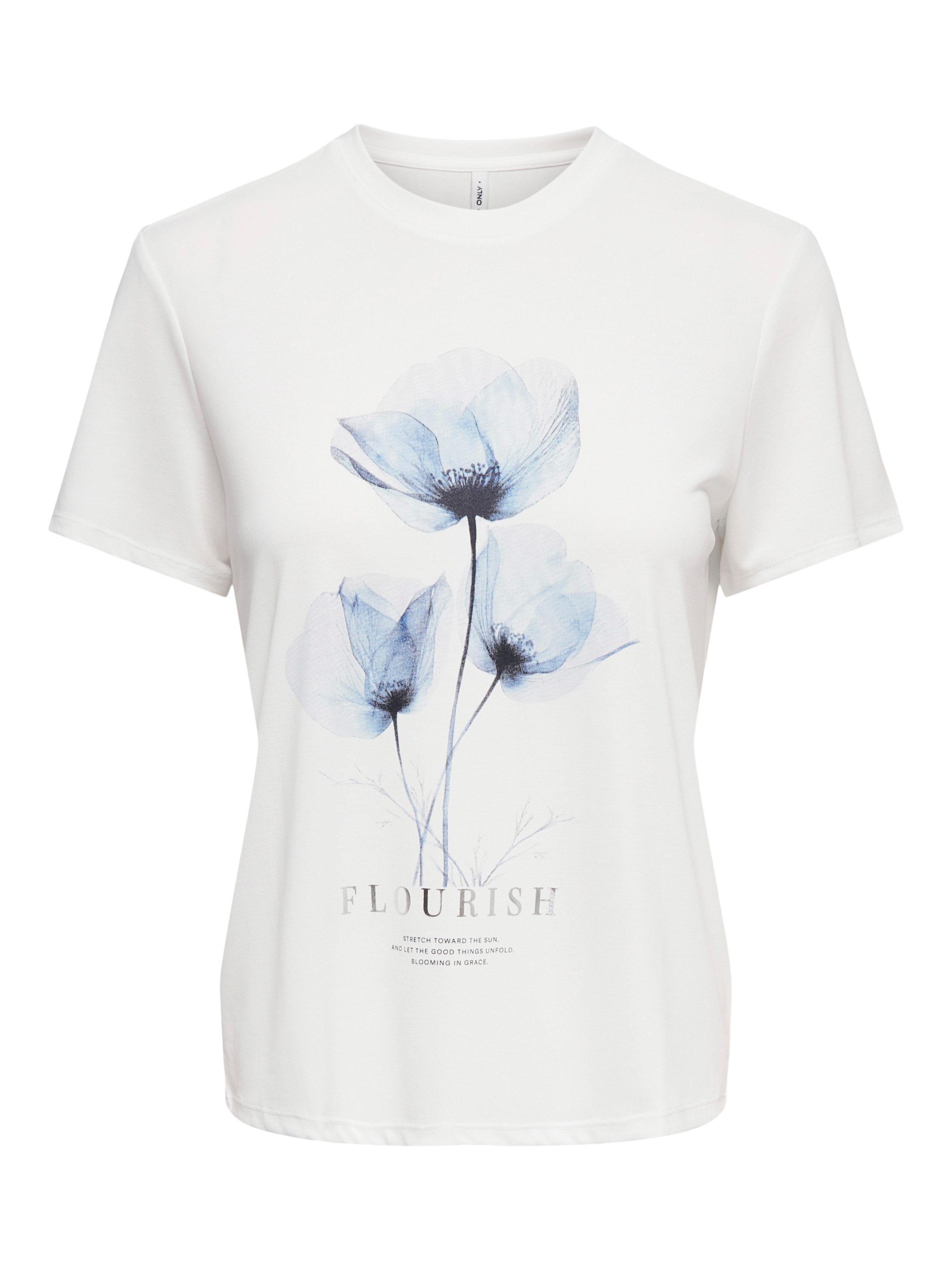 Cloud Dancer Print:Free desert flourish