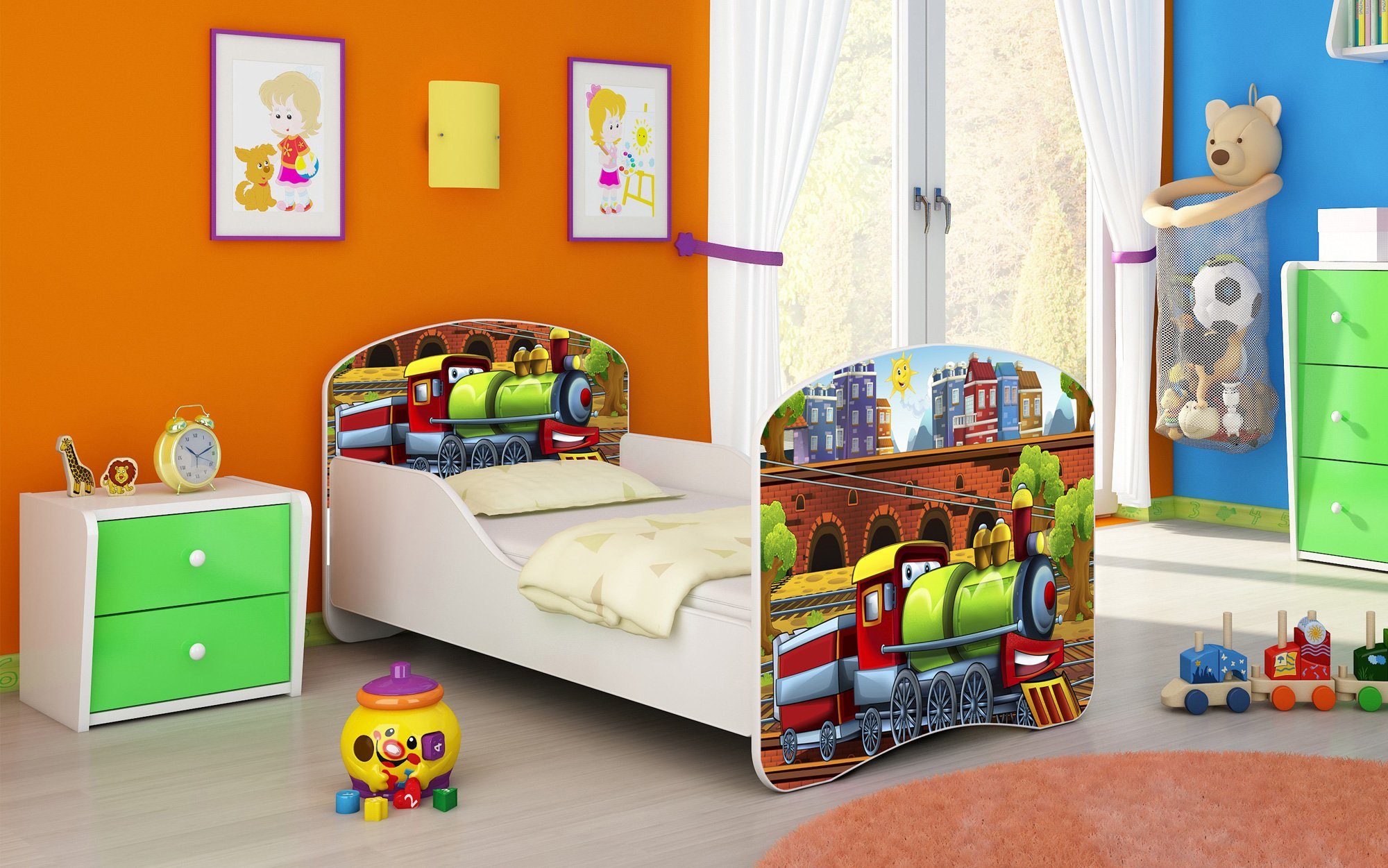 Baidani Kinderbett Milena, viele verschiedene Motive günstig online kaufen