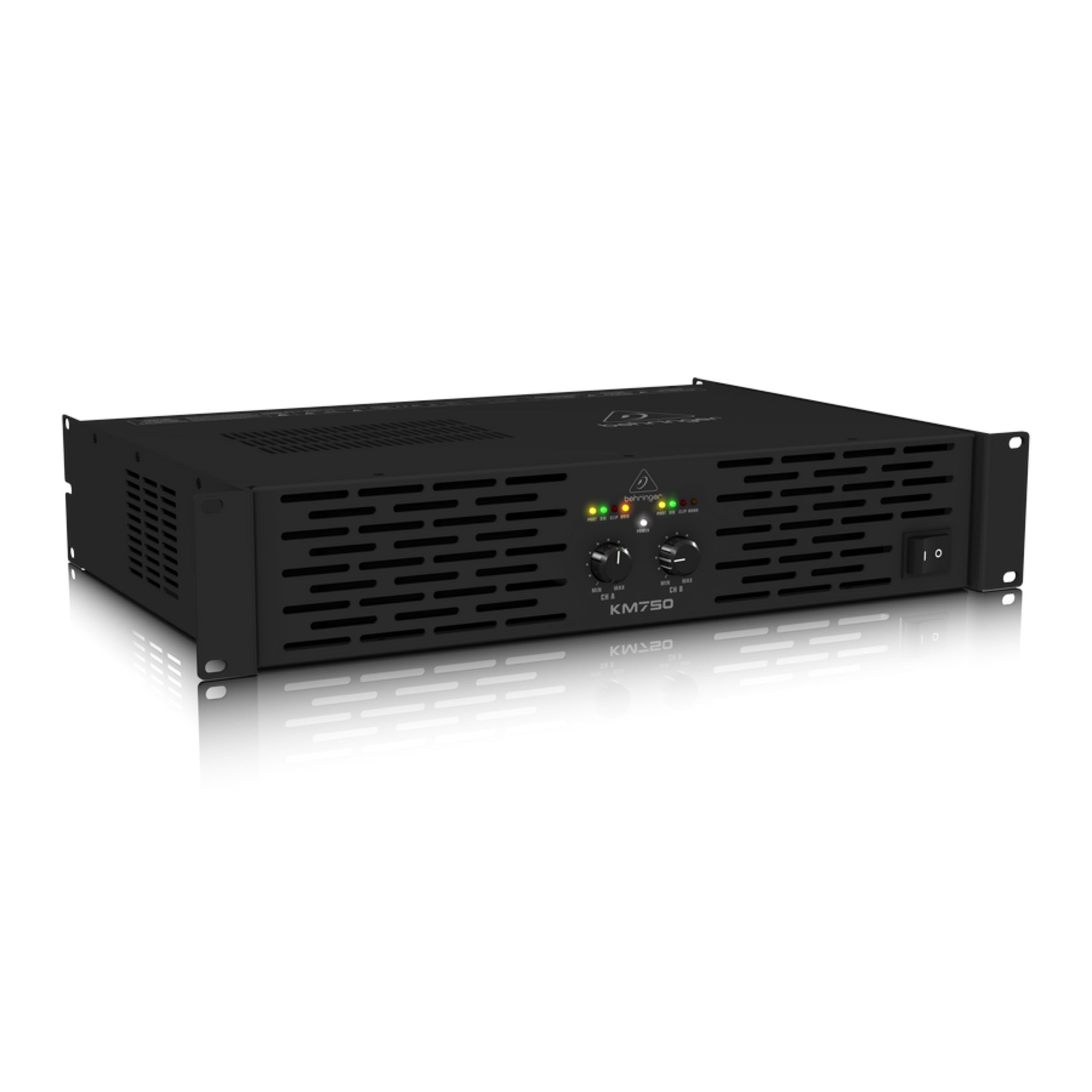 Behringer Endverstärker (KM 750 750W Stereo Power Amplifier - 2-Kanal Endstufe)