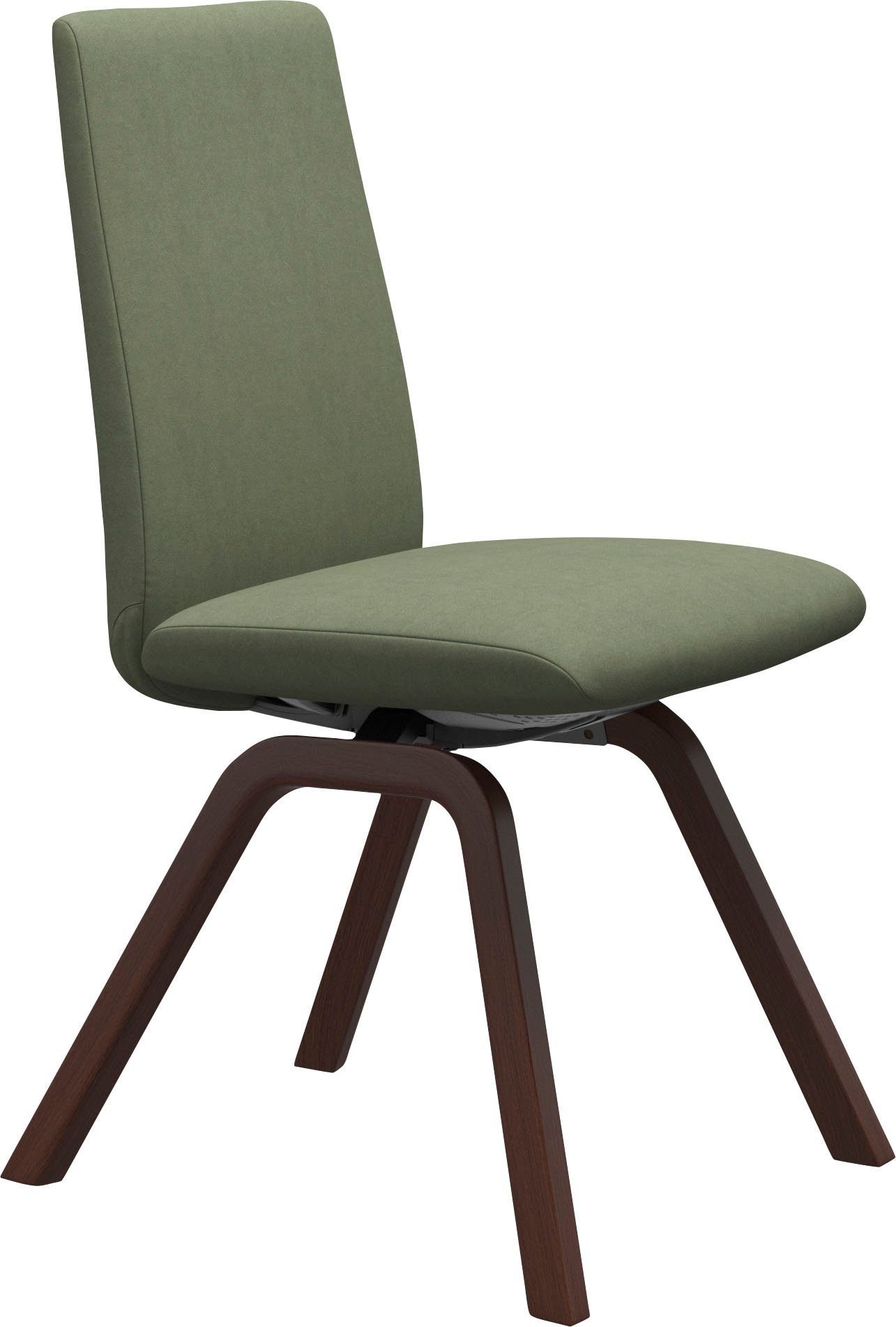 Stressless® Polsterstuhl Laurel, Low Back, Größe M, mit schräggestellten Beinen in Walnuss