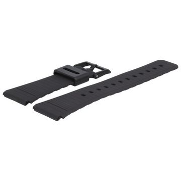 CASIO Uhrenarmband 22mm Kunststoff Schwarz DBC