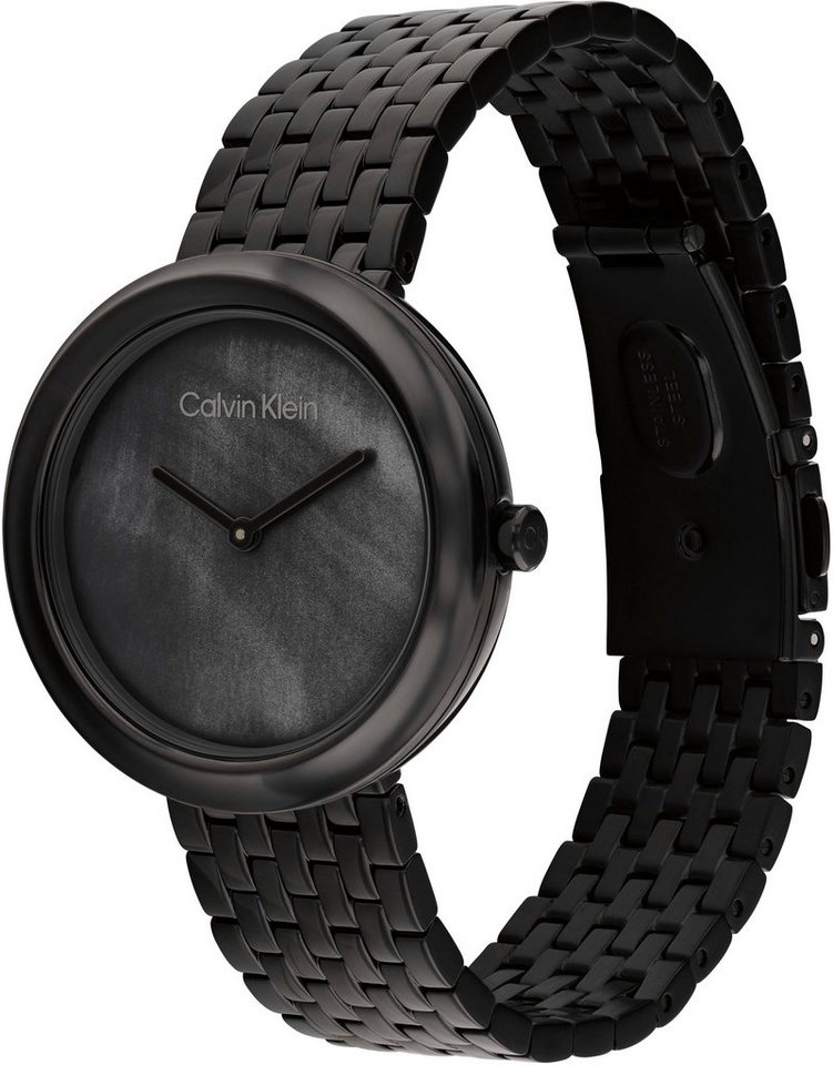 Calvin Klein Quarzuhr TWISTED BEZEL, 25200323