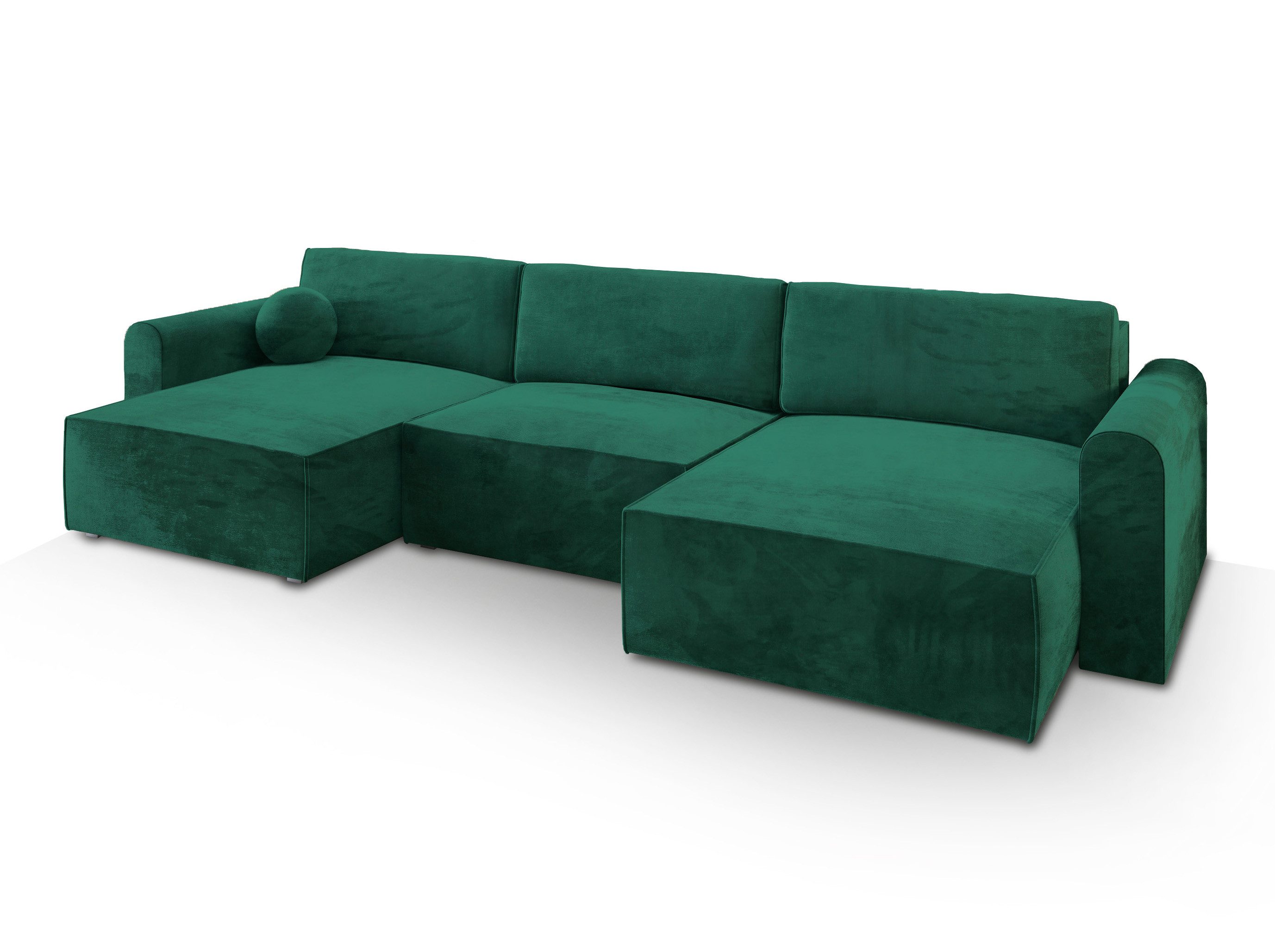 Masseno Ecksofa FENTO mit Schlaffunktion U-Form, günstig online kaufen