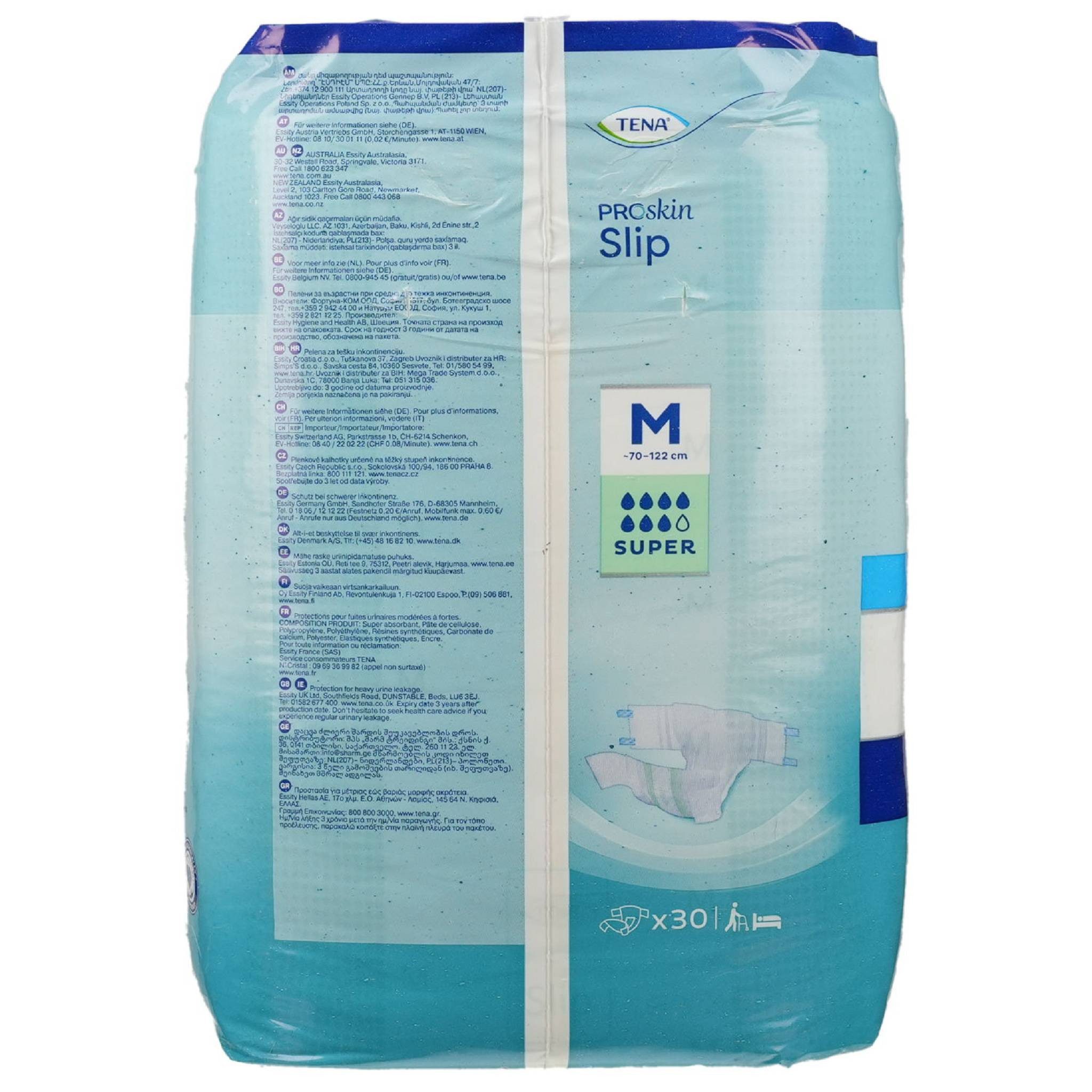 TENA Windeln SLIP super M