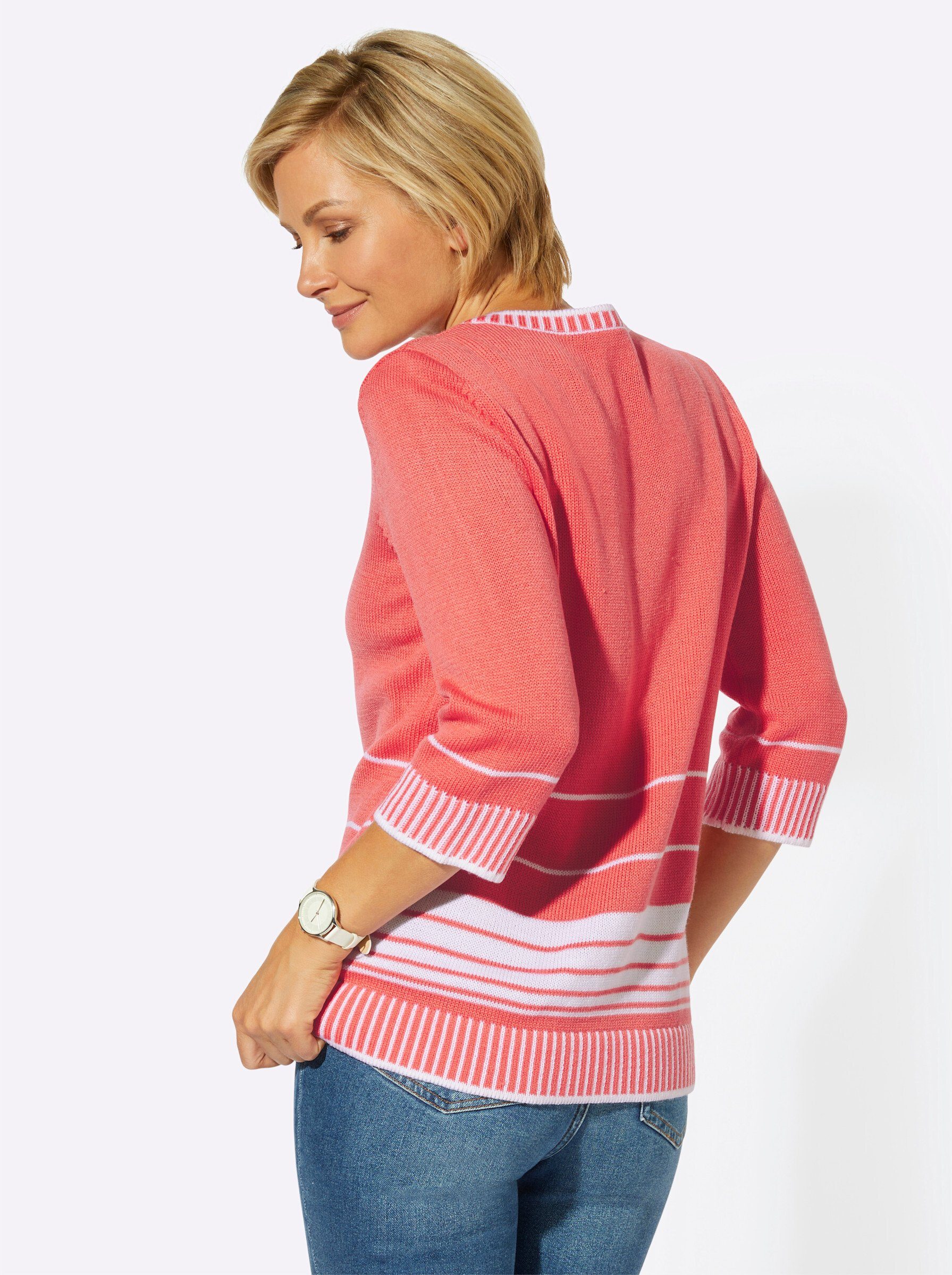 Witt Strickpullover Pullover 3/4-Arm Jersey