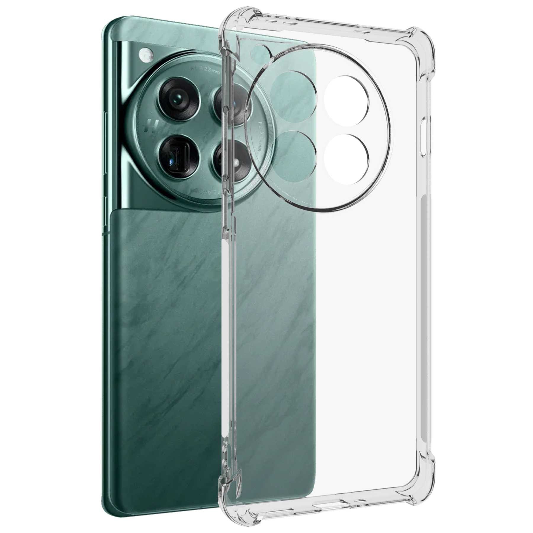 mtb more energy Smartphone-Hülle Clear Armor Case für OnePlus 12 5G (PJD110), Transparente TPU Schutzhülle Case Backcover mit Anti-Shock Verstärkung
