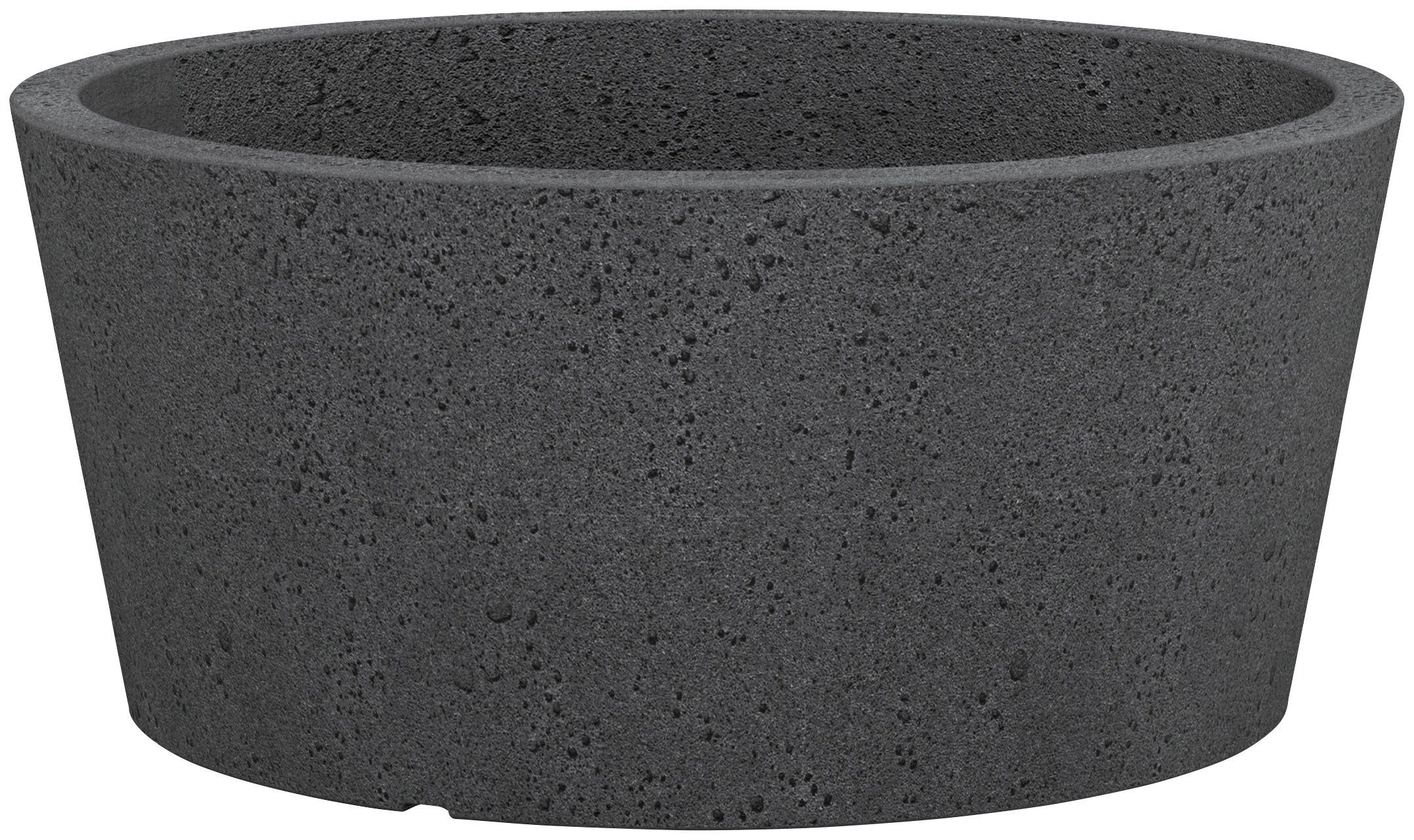 Scheurich Pflanzschale C-Cone Ø 39 cm Stony Black günstig online kaufen