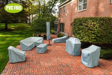 Hentex Gartenmöbel-Schutzhülle Abdeckung Schutzhülle für Gartenmöbel Sitzgarnituren Gartentische Rund
