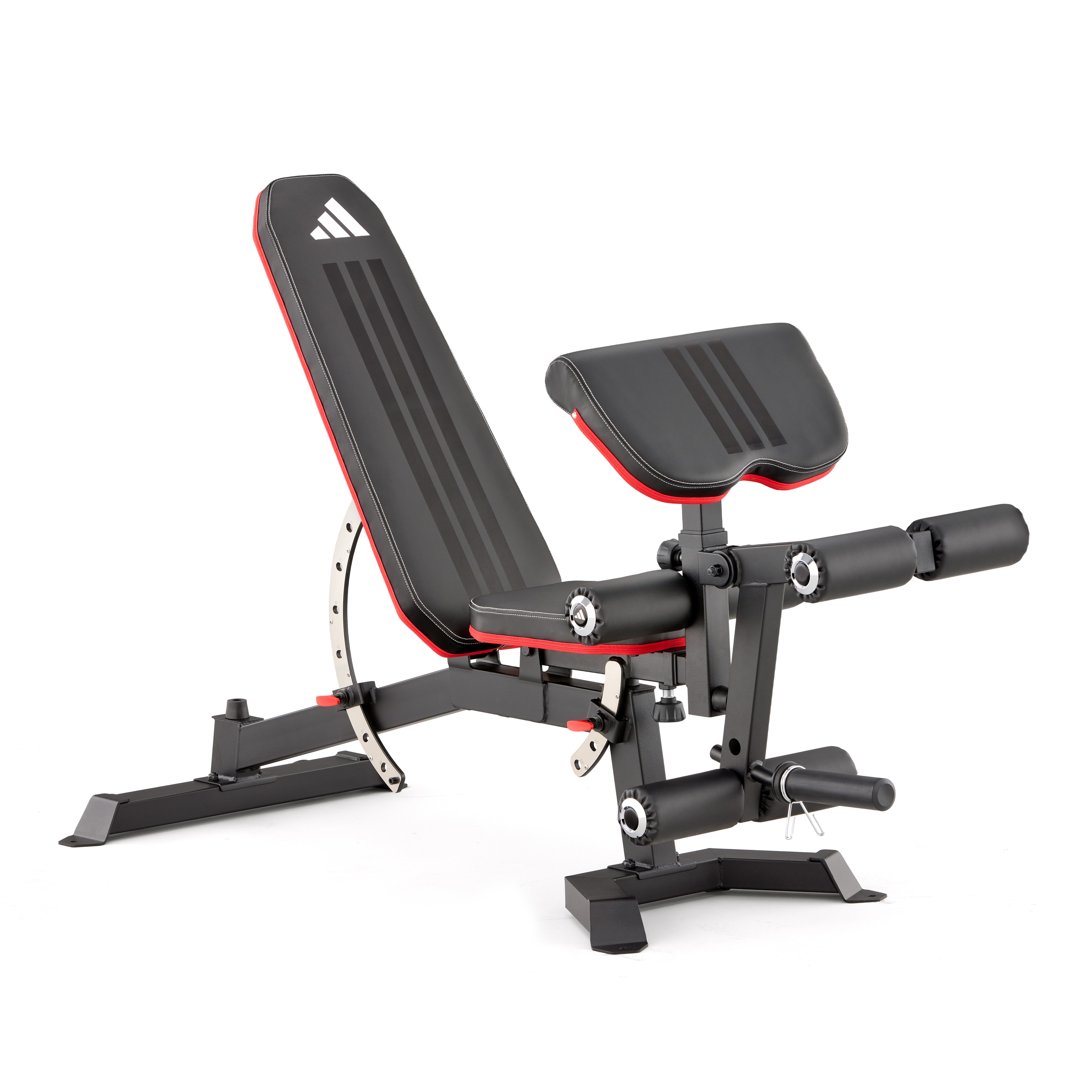 Trainingsstation adidas Utility Bench mit Bizeps-Curlpult & Beincurler