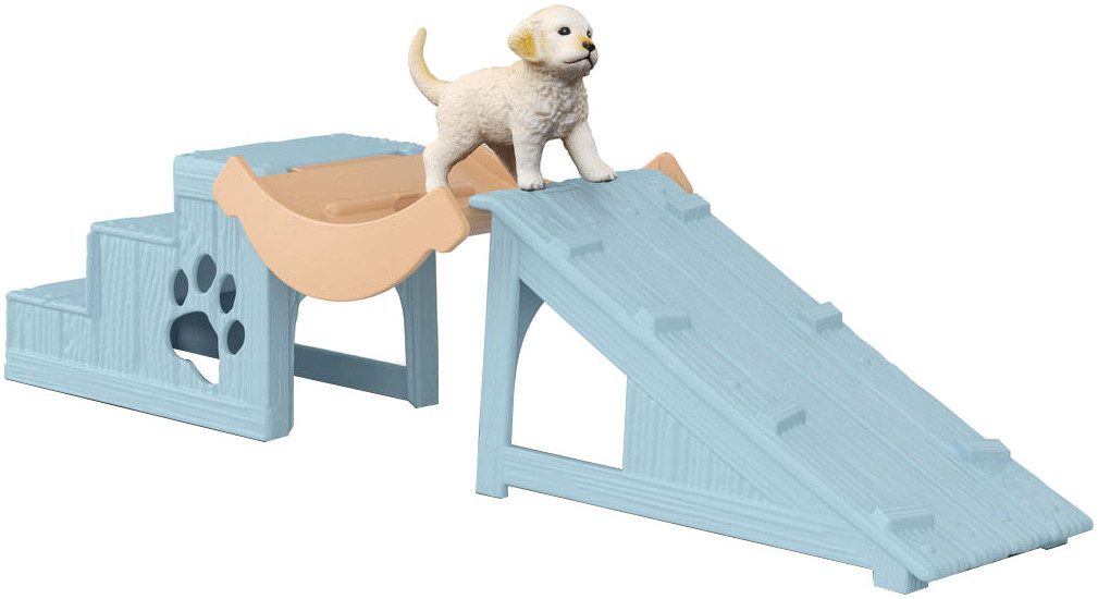 Schleich® Spielwelt FARM WORLD, Abenteuerzeit für Welpen (42763), (12-tlg)