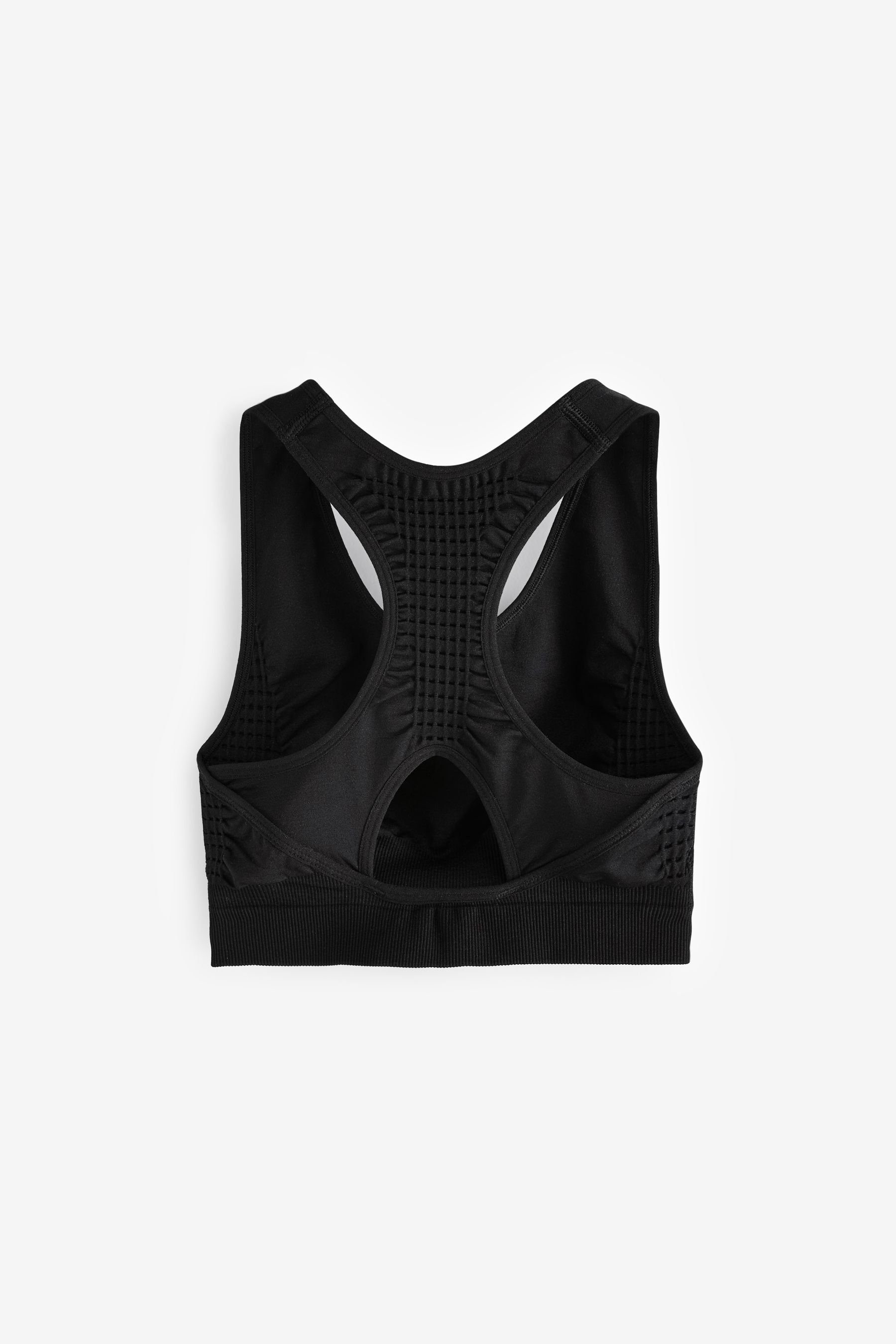 Next Crop-Top Nahtloses Sportoberteil mit Ringerrücken günstig online kaufen