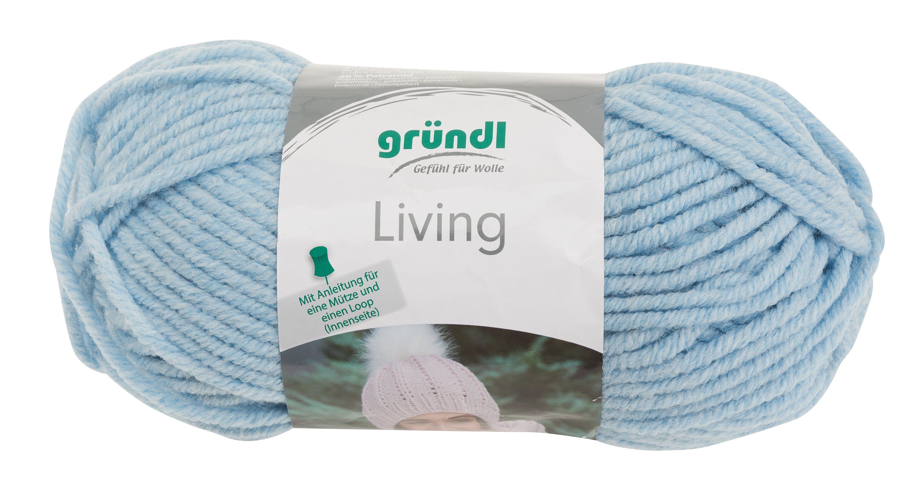 Strickmaschine Gründl Wolle 'Living' 100 g