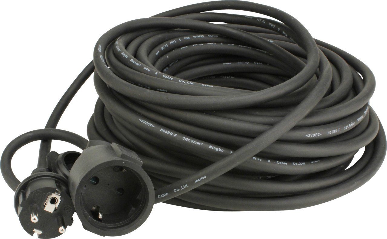 UNITEC Bürostuhl Verlängerungskabel Außen 20 Meter H05RR-F3G1,5 günstig online kaufen